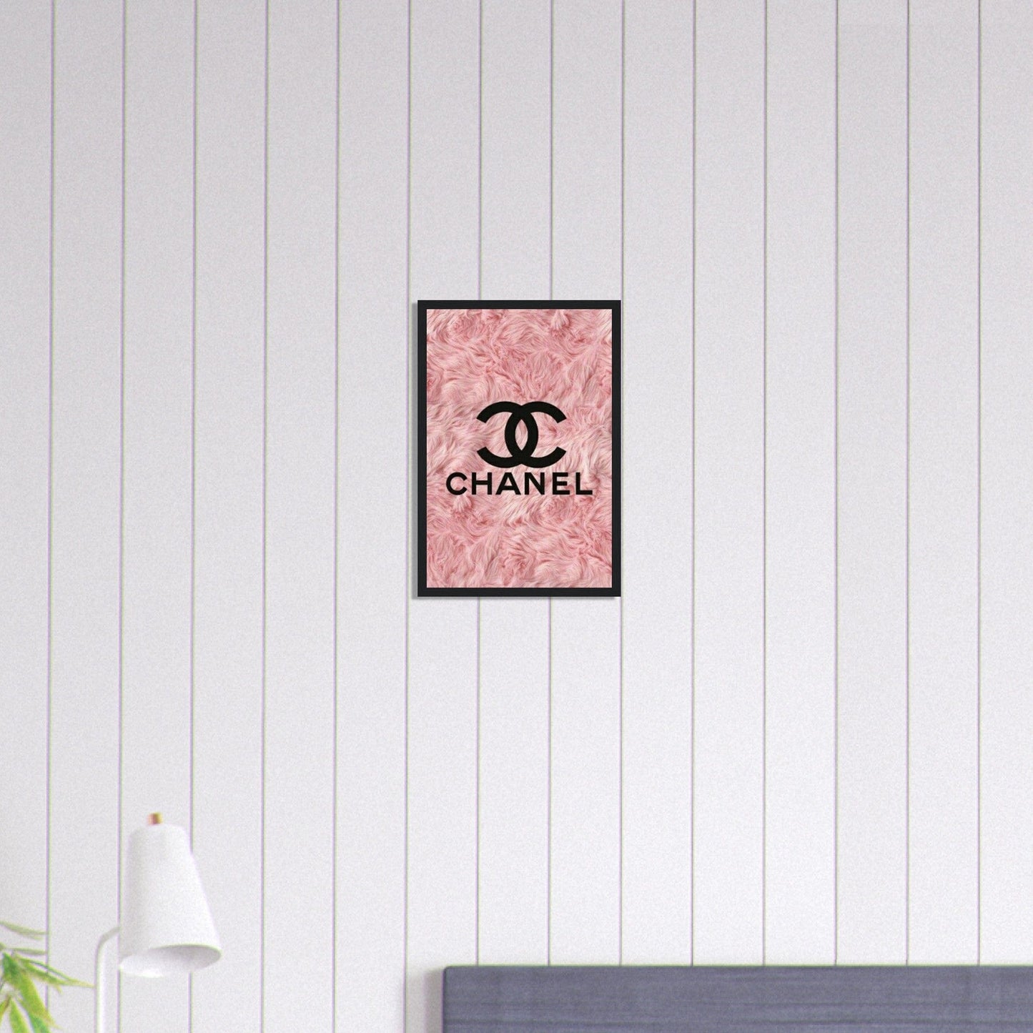 Canvanation Print Material 30x45 cm / 12x18″ Tableau Fond Laine Rose