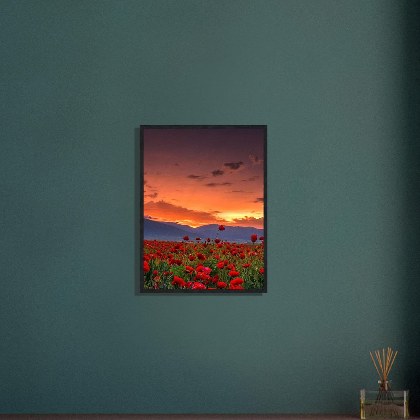 Canvanation Print Material 45x60 cm / 18x24″ Tableau Moderne Coquelicot