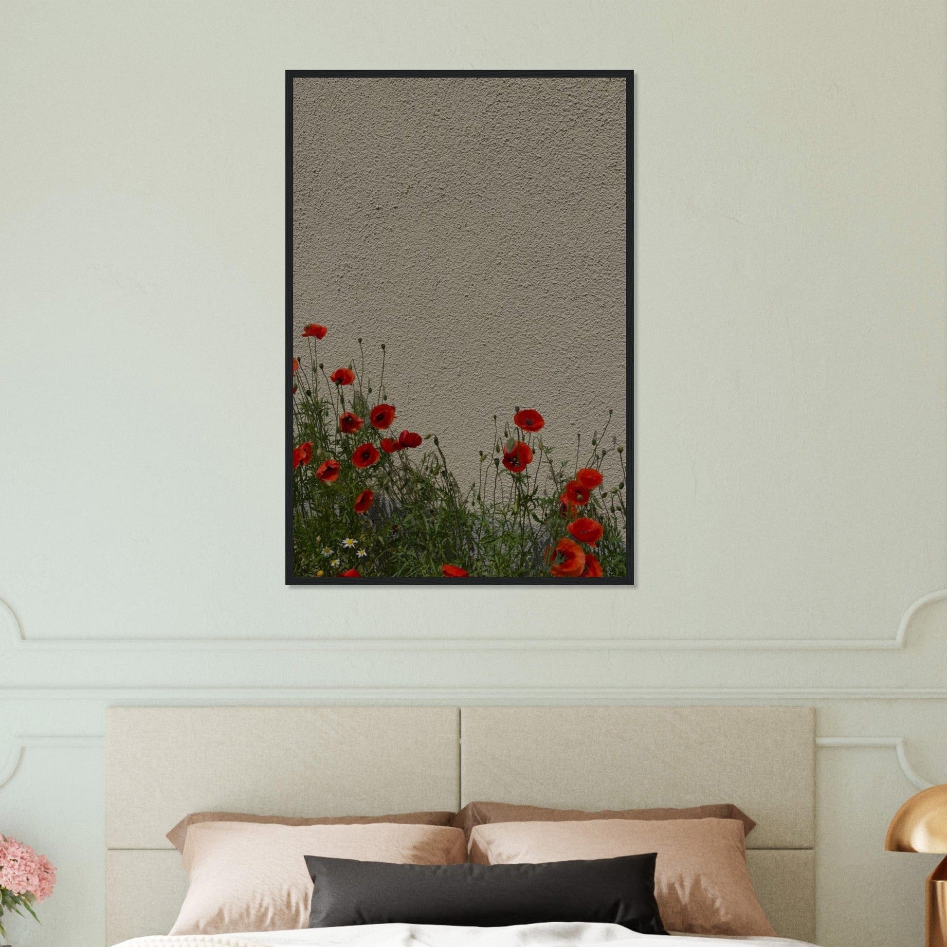 Canvanation Print Material Coquelicot Peinture Acrylique Moderne