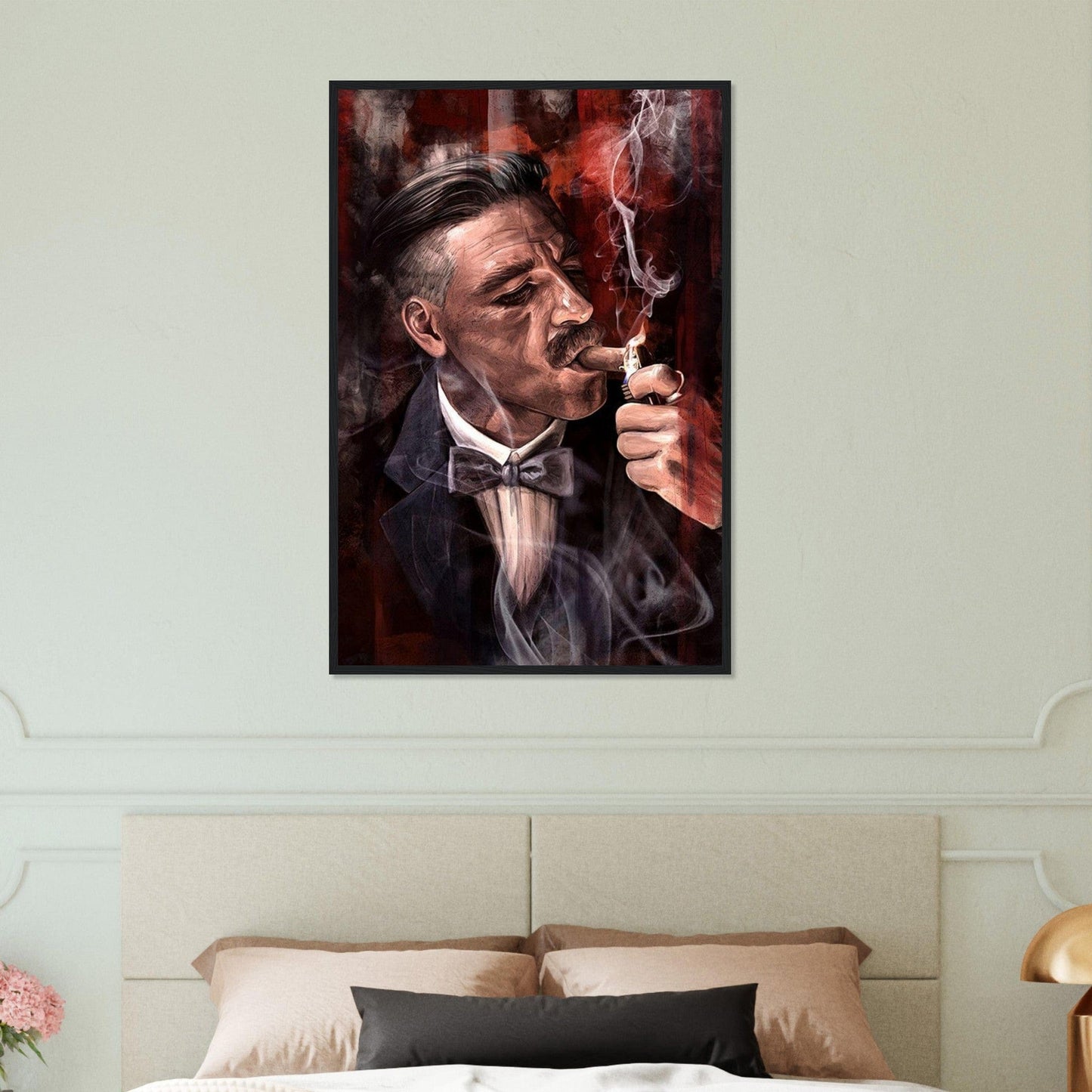 Canvanation Print Material 60x90 cm / 24x36″ Tableau Peaky Blinder Alfe