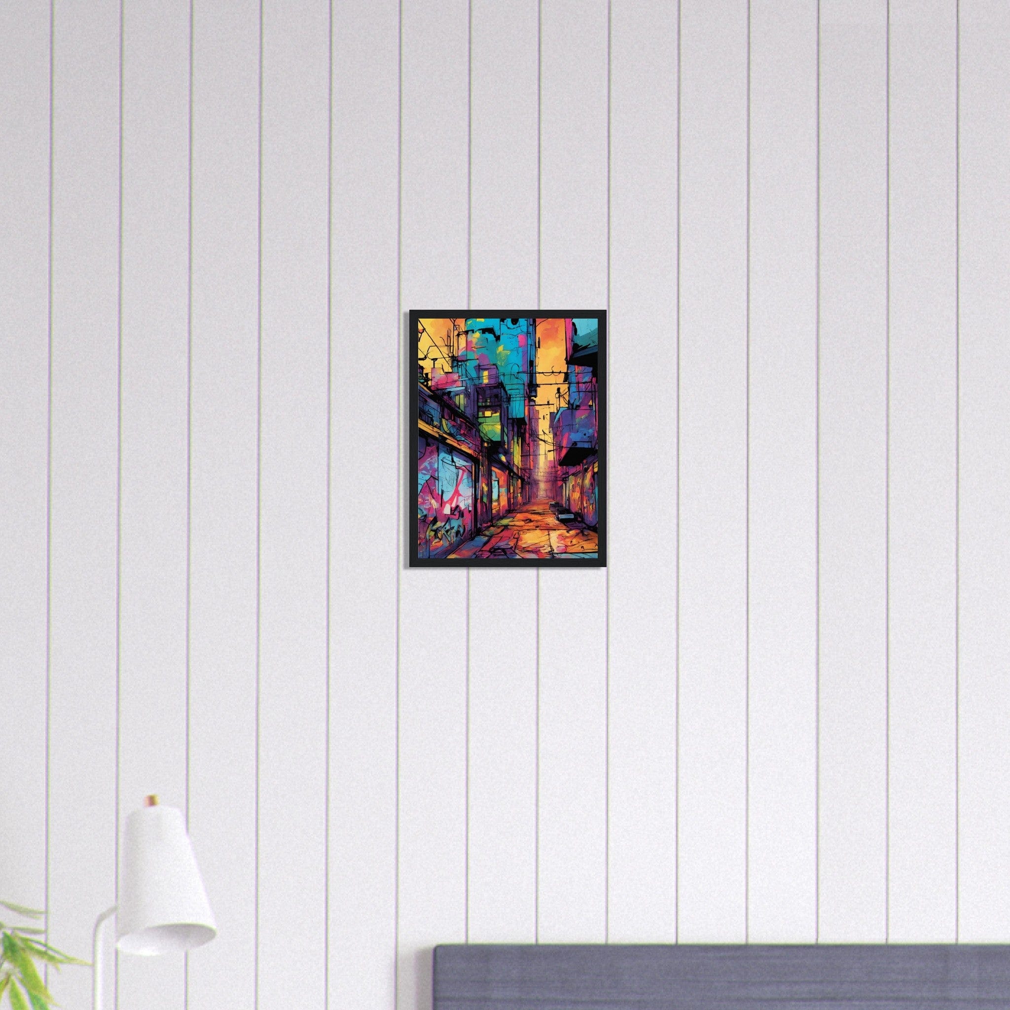 Canvanation Print Material 30x40 cm / 12x16″ Tableau Street Art Ville Graffiti