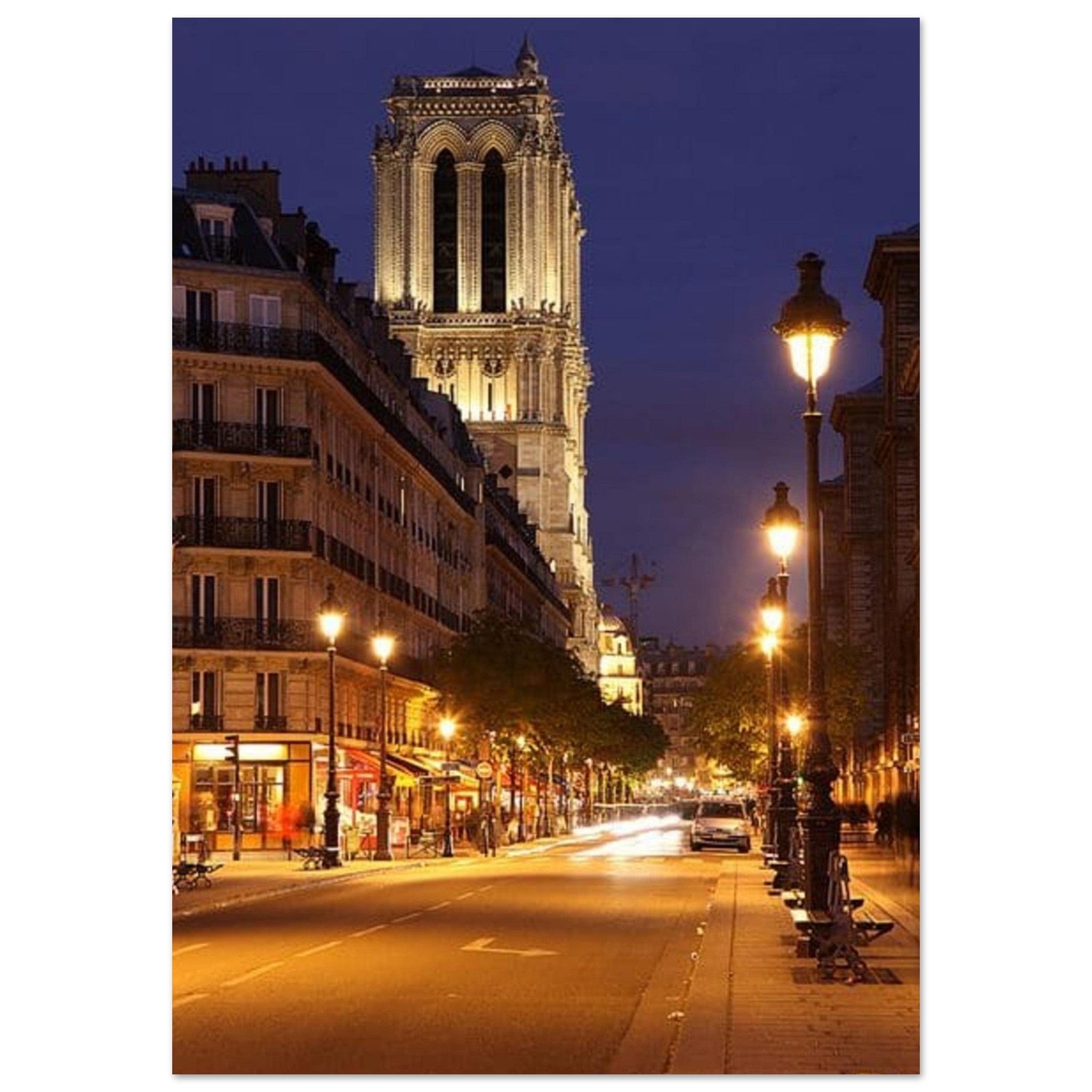 Canvanation Print Material A0 (84.1 x 118.9 cm) Affiche Paris Notre Dame