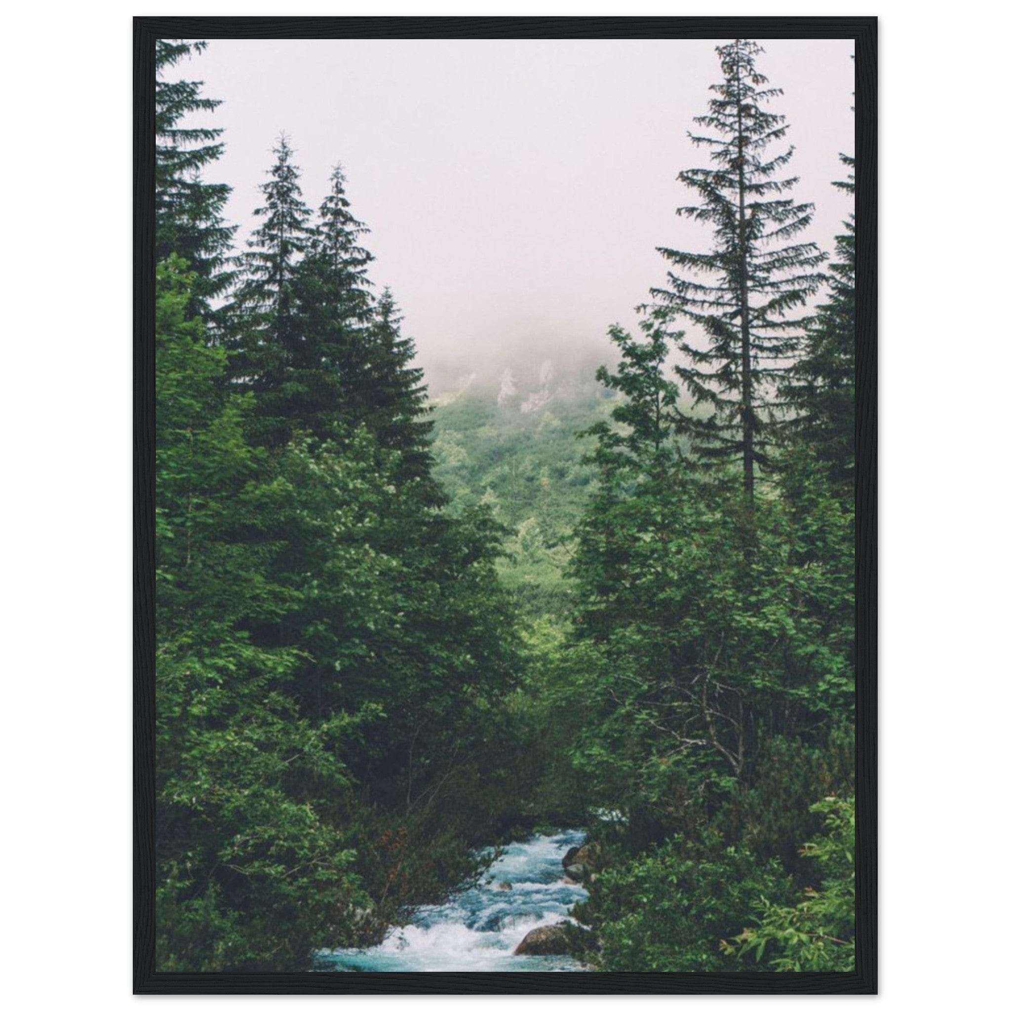 Canvanation Print Material 45x60 cm / 18x24″ Peinture Paysage foret