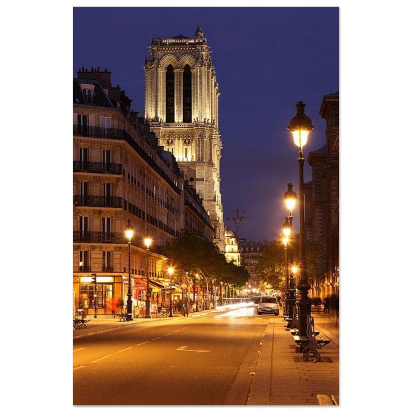 Canvanation Print Material 60x90 cm / 24x36″ Affiche Paris Notre Dame