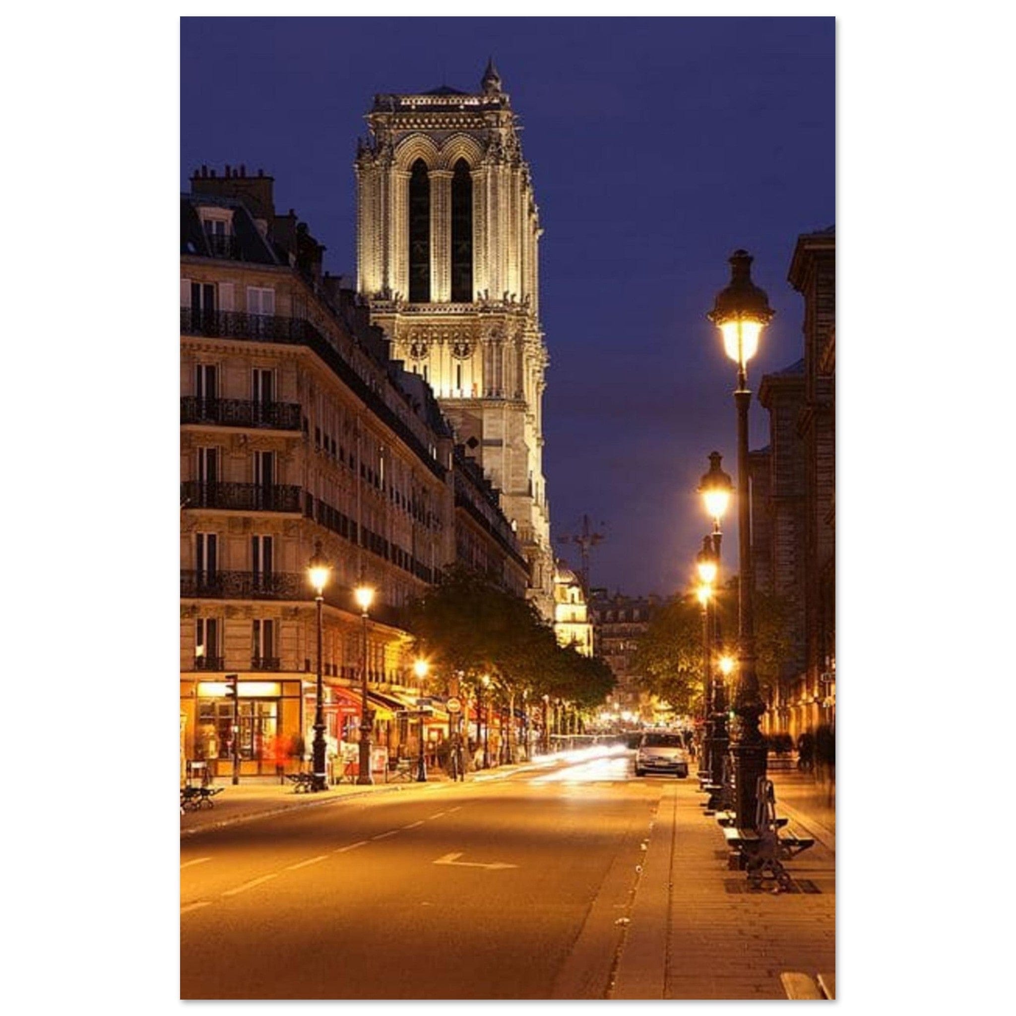 Canvanation Print Material 60x90 cm / 24x36″ Affiche Paris Notre Dame