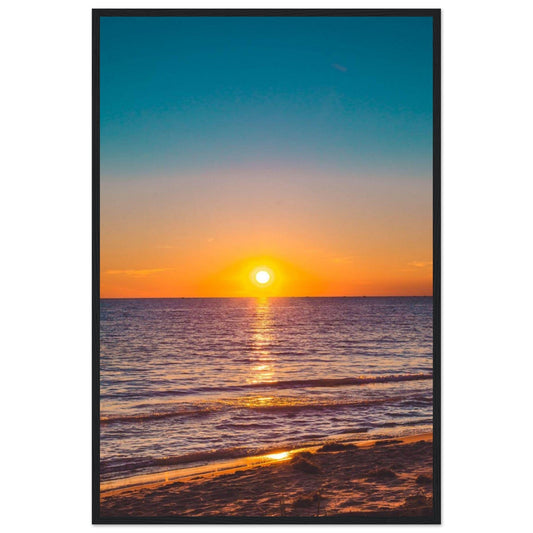 Gelato Print Material 60x90 cm / 24x36″ Coucher De Soleil Peinture Abstraite