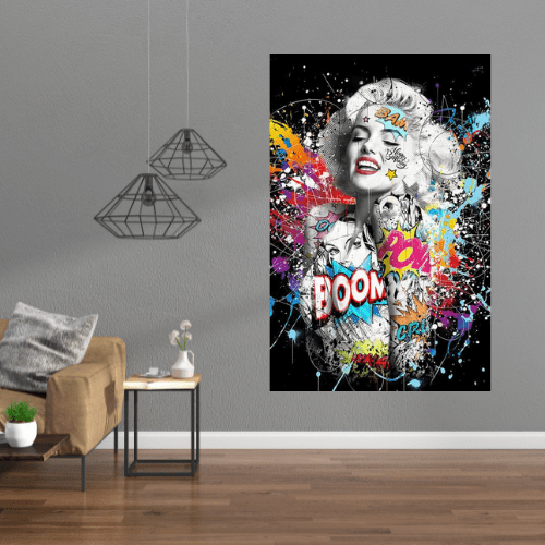 Canvanation Poster Street Art Femme Tatouage