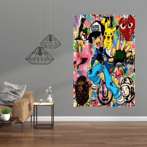 Canvanation Poster Street Art Pokémon