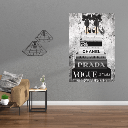 Gelato Print Material Affiche Marque De Luxe Prada