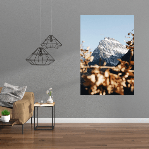 Gelato Print Material Peinture Montagne Moderne