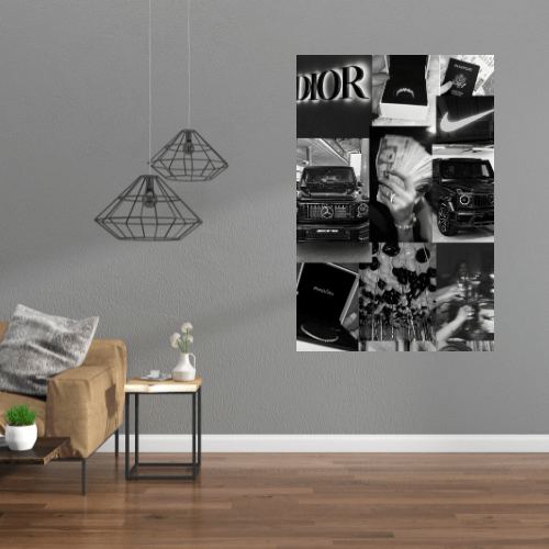 Gelato Print Material Affiche Dior