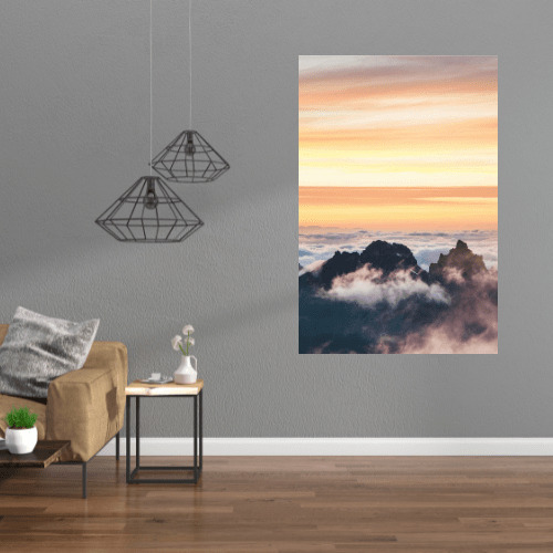 Canvanation Print Material Toile montagne Alpe