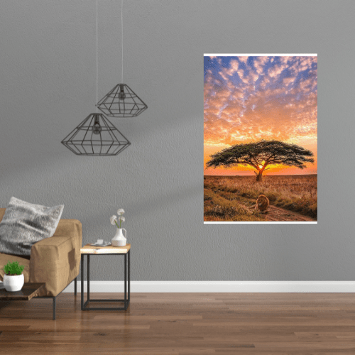 Gelato Print Material Peinture Affiche Africain