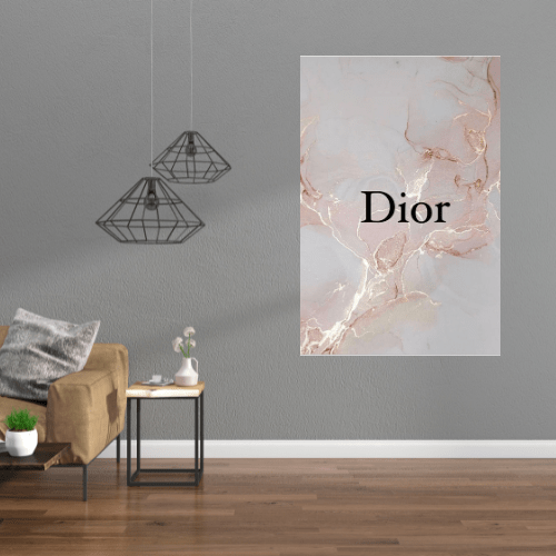 Gelato Print Material Affiche Dior Marbre