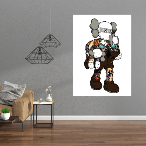 Canvanation Poster Street Art Peluche Kaws