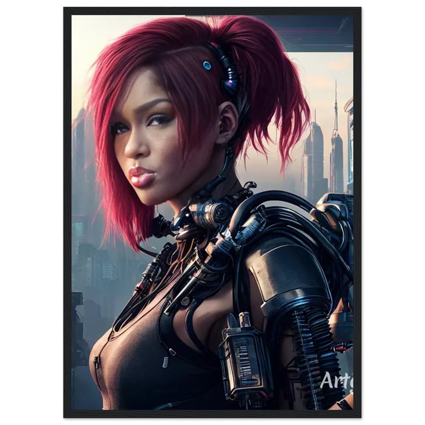 Canvanation Print Material 50x70 cm / 20x28″ Cadre Personnalisé AI Photo