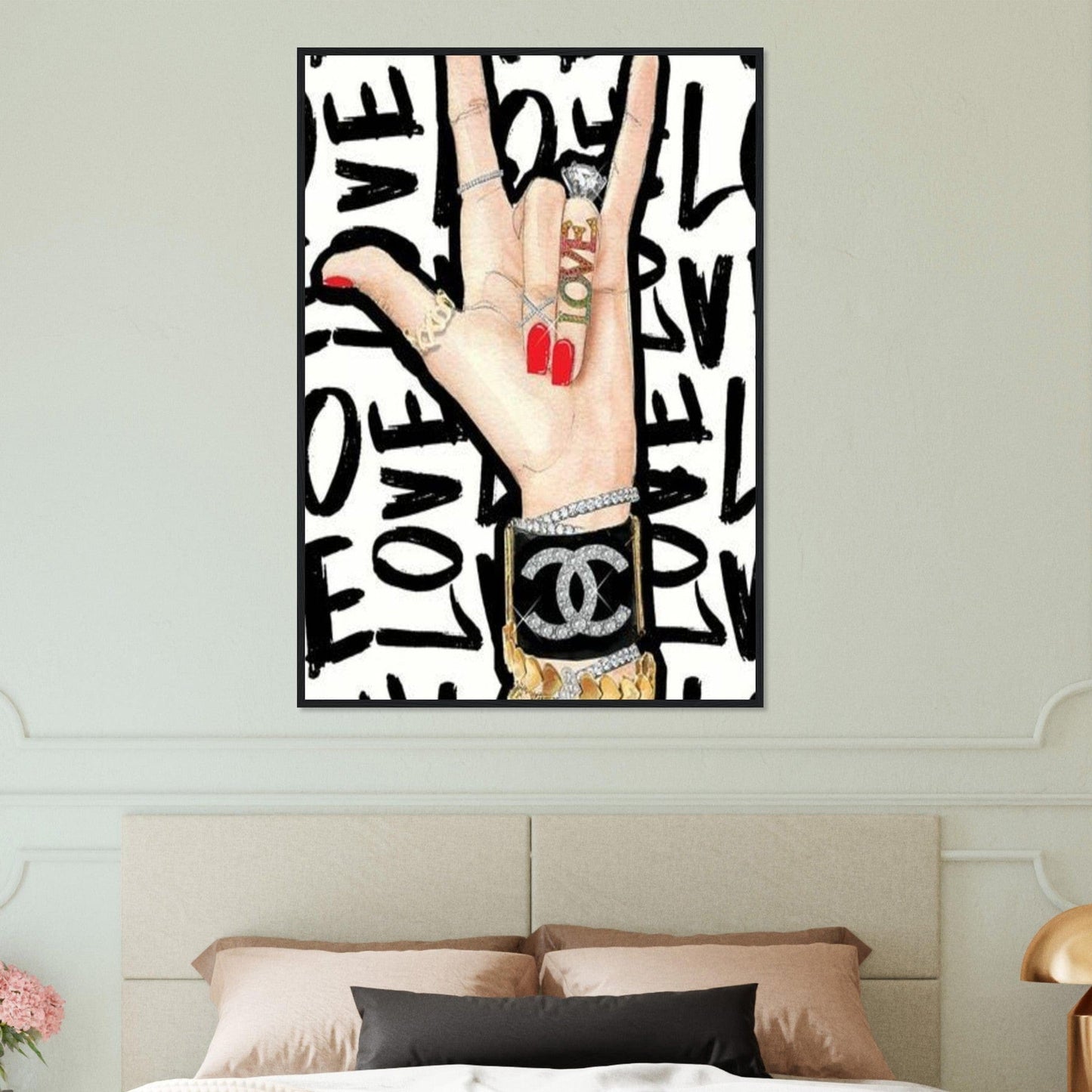 Canvanation Print Material Tableau Chanel Numéro 5