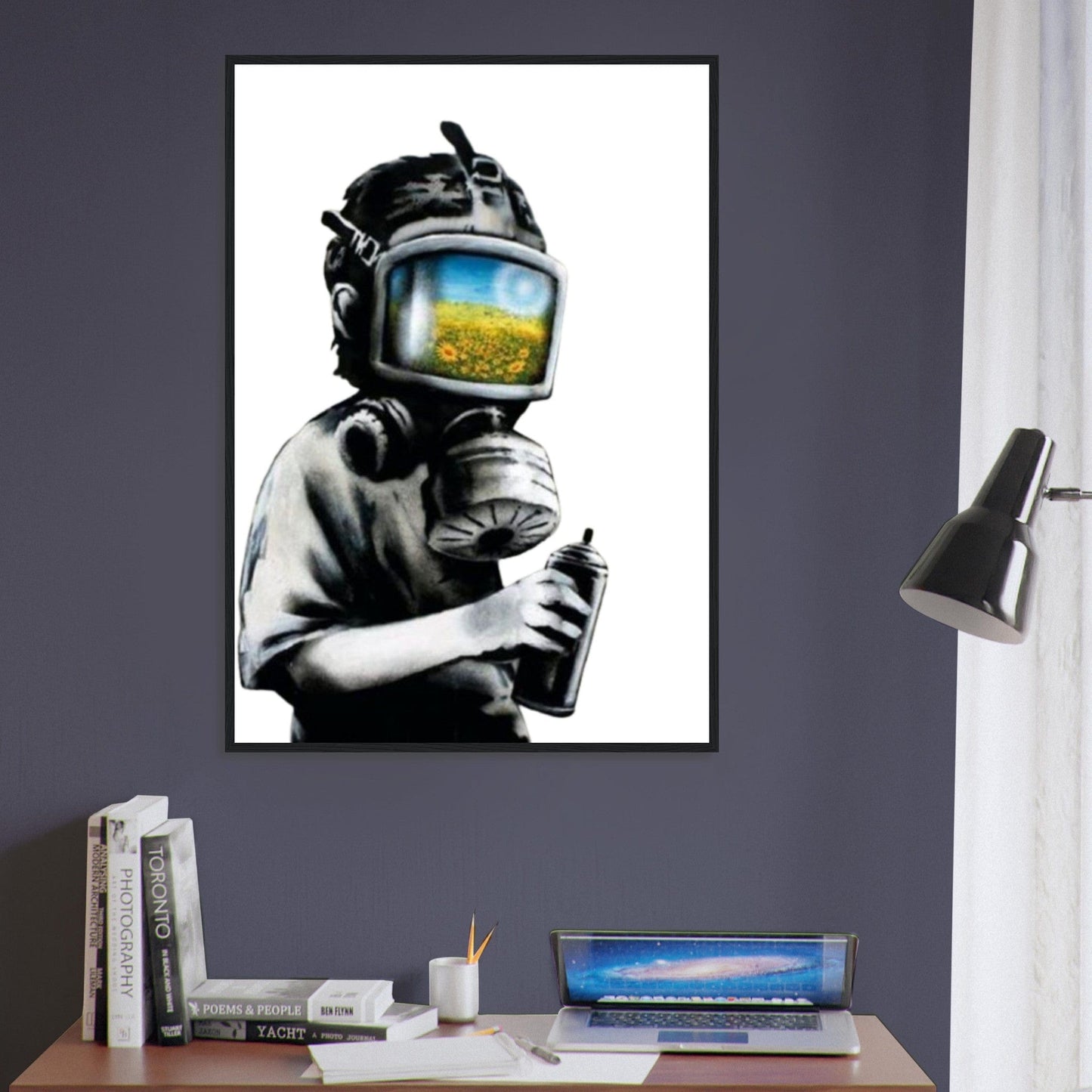 Canvanation Print Material Tableau Espoir Banksy