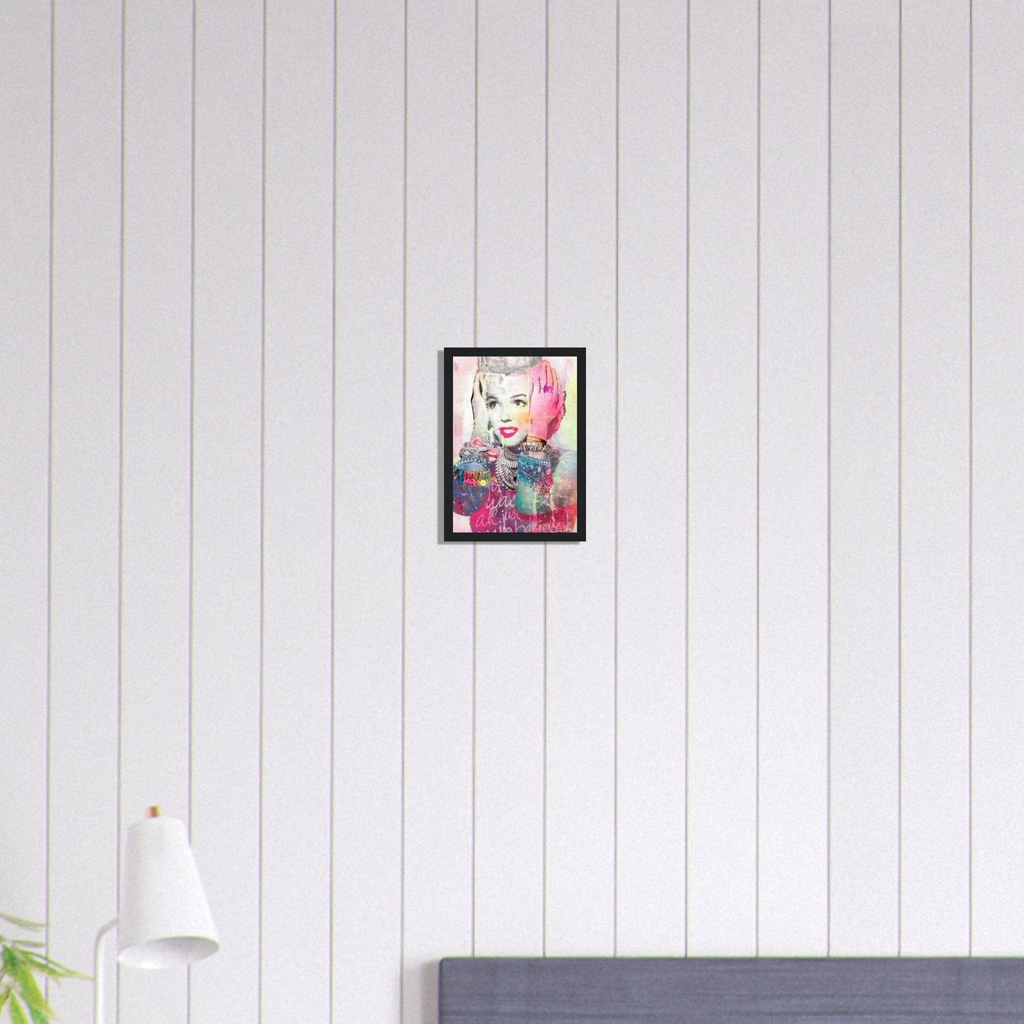 Canvanation Print Material A4 21x29.7 cm / 8x12″ Tableau Femme Street Art