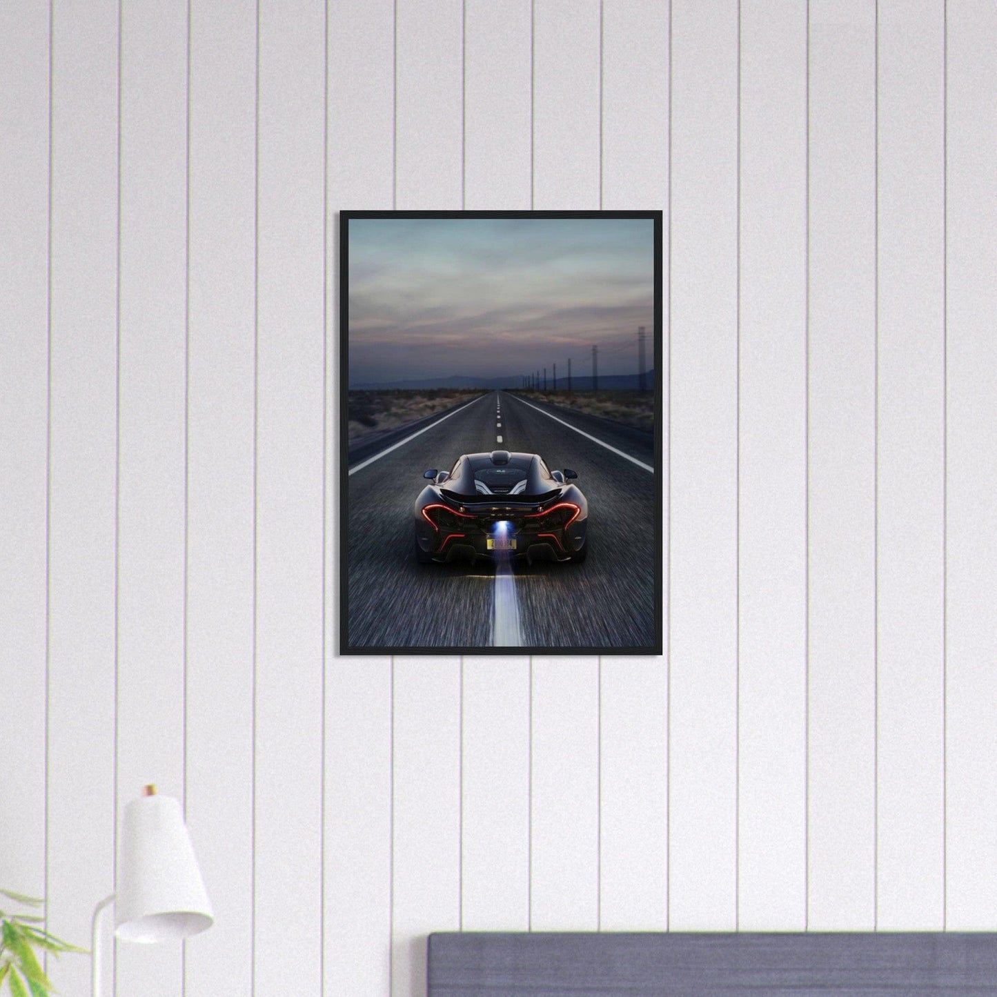Canvanation Print Material 50x70 cm / 20x28″ Tableau Voiture Mclaren Lp-500