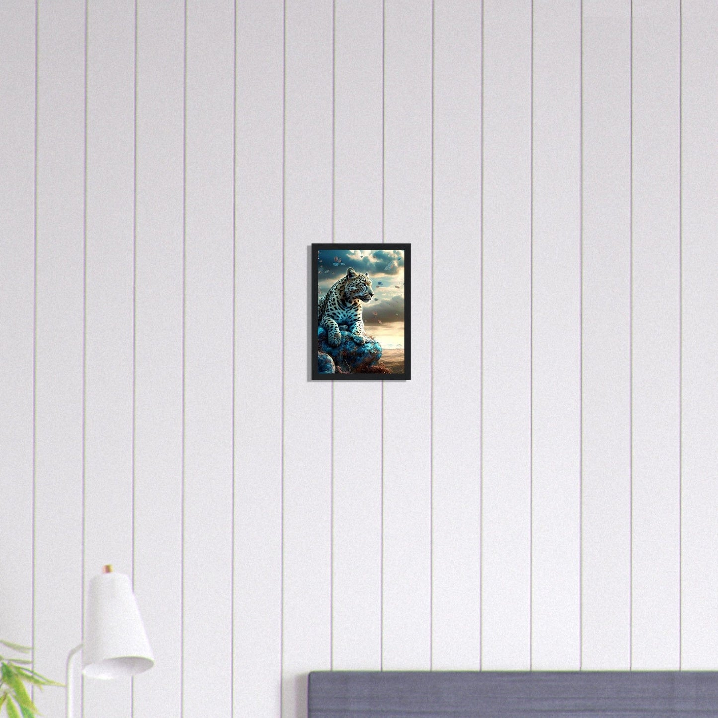 Canvanation Print Material A4 21x29.7 cm / 8x12″ Tableau Panthère Blanche