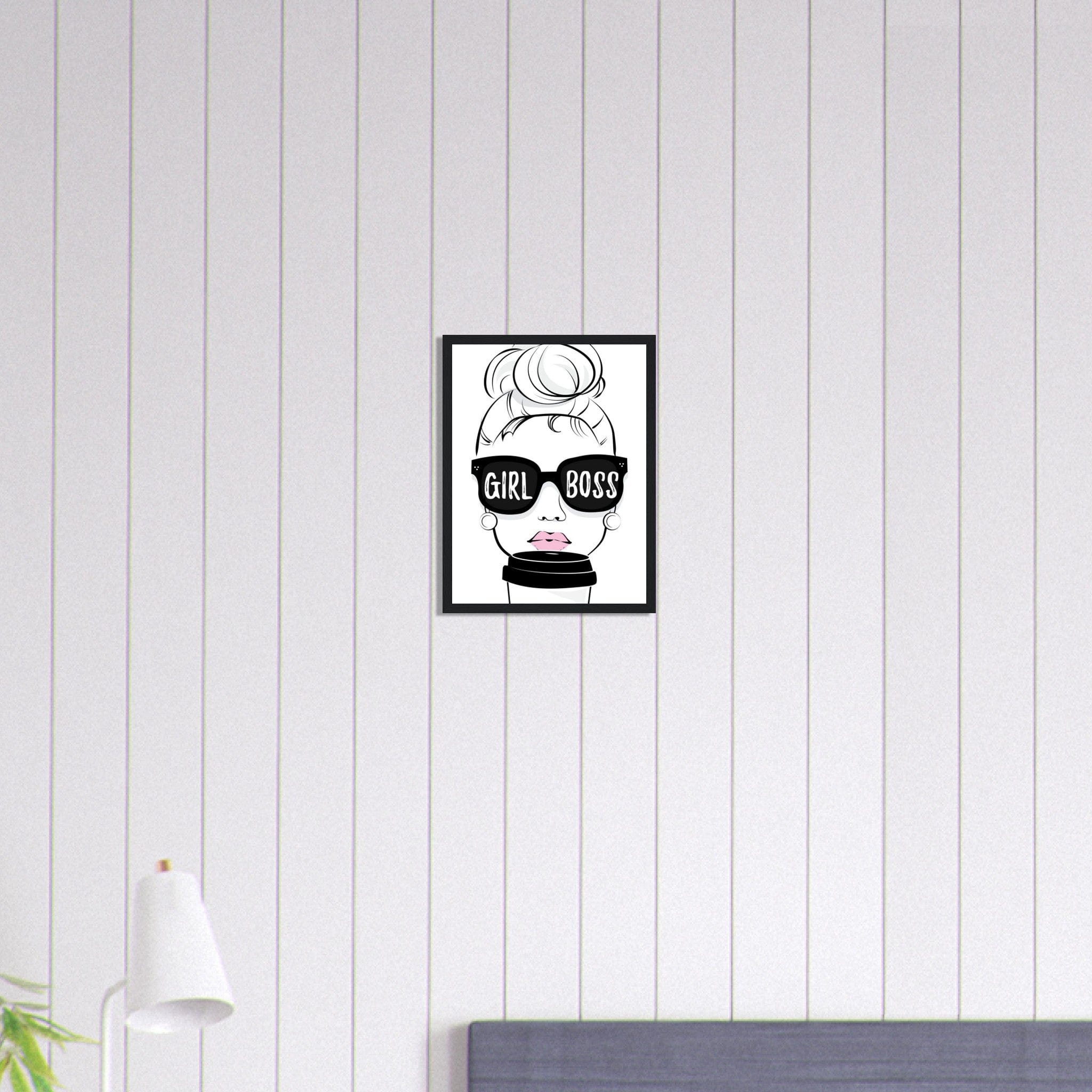 Canvanation Print Material 30x40 cm / 12x16″ Tableau Luxe Café Boss