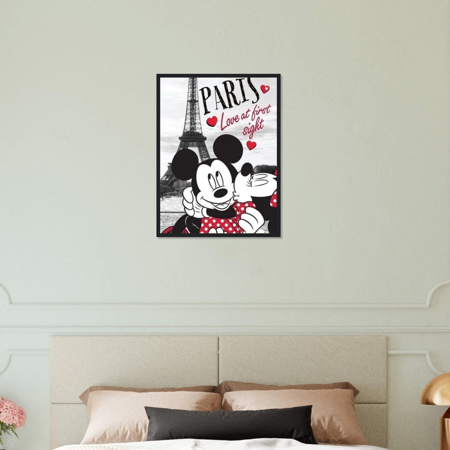 Gelato Print Material Tableau Mickey Minnie