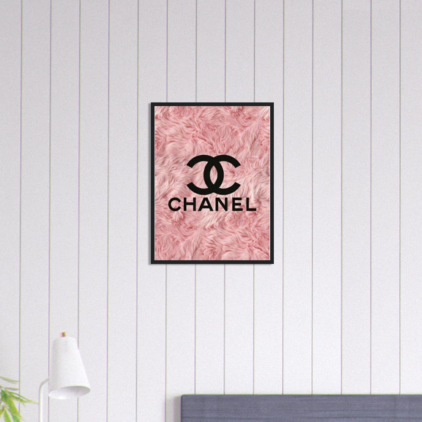 Canvanation Print Material 45x60 cm / 18x24″ Tableau Fond Laine Rose