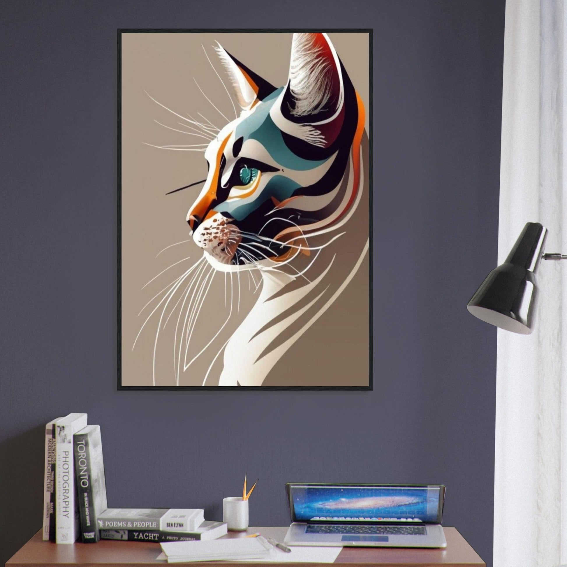 Canvanation Print Material Tableau Pop Art Chat Félin