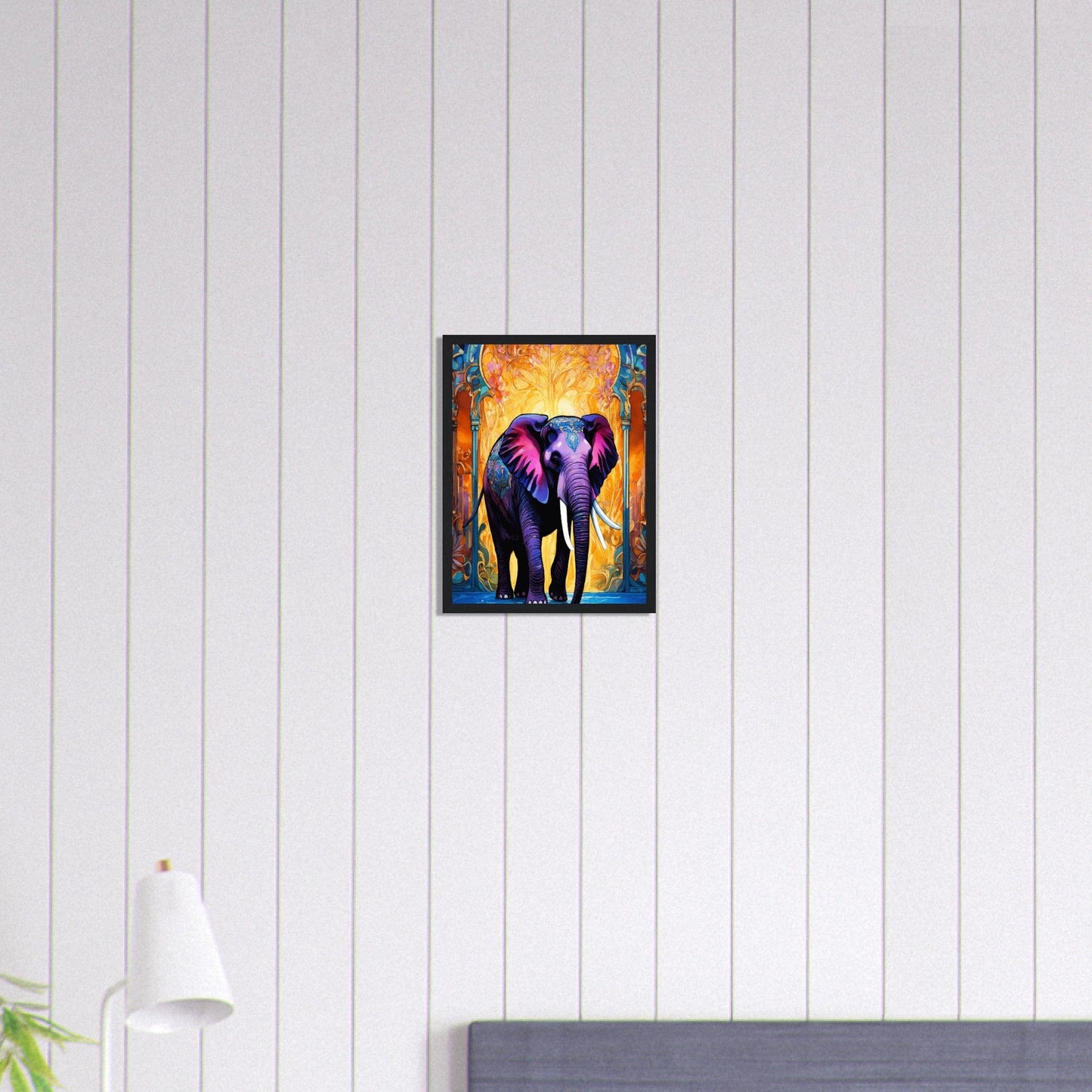 Canvanation Print Material 30x40 cm / 12x16″ Tableau Elephant L'Empereur De La Terre