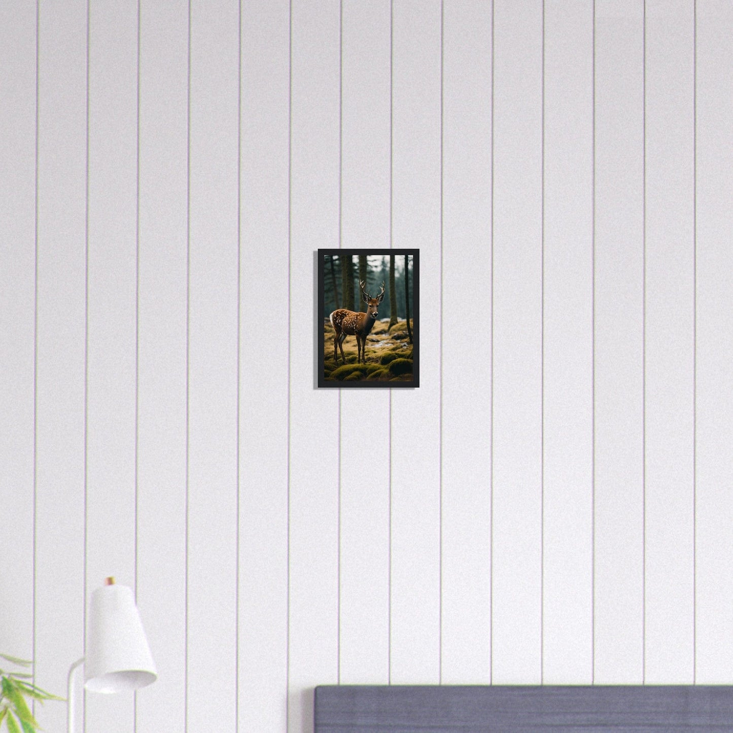 Canvanation Print Material A4 21x29.7 cm / 8x12″ Tableau Cerf Dans La Forêt