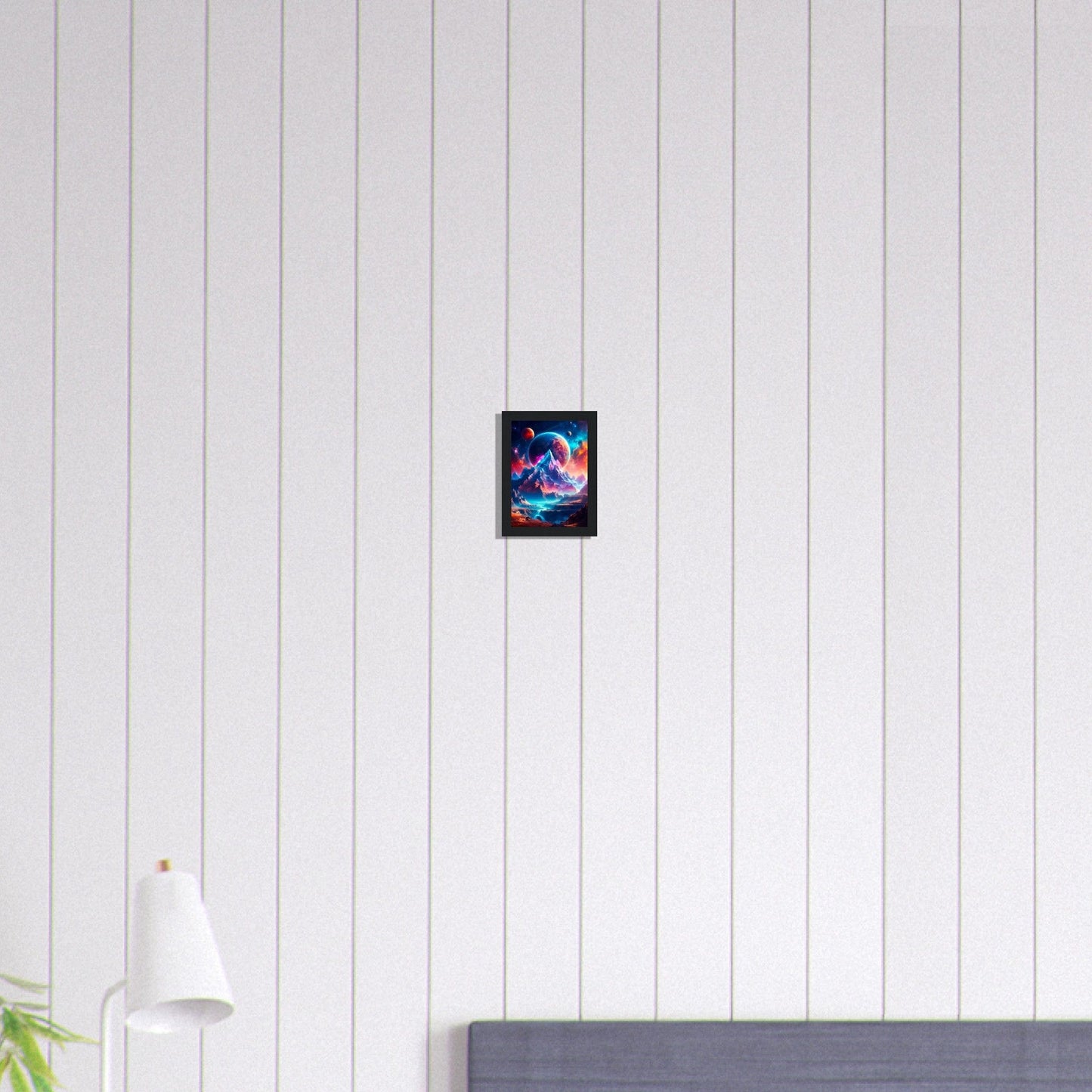 Canvanation Print Material 13x18 cm / 5x7″ Tableau Planete Galaxie en Éveil