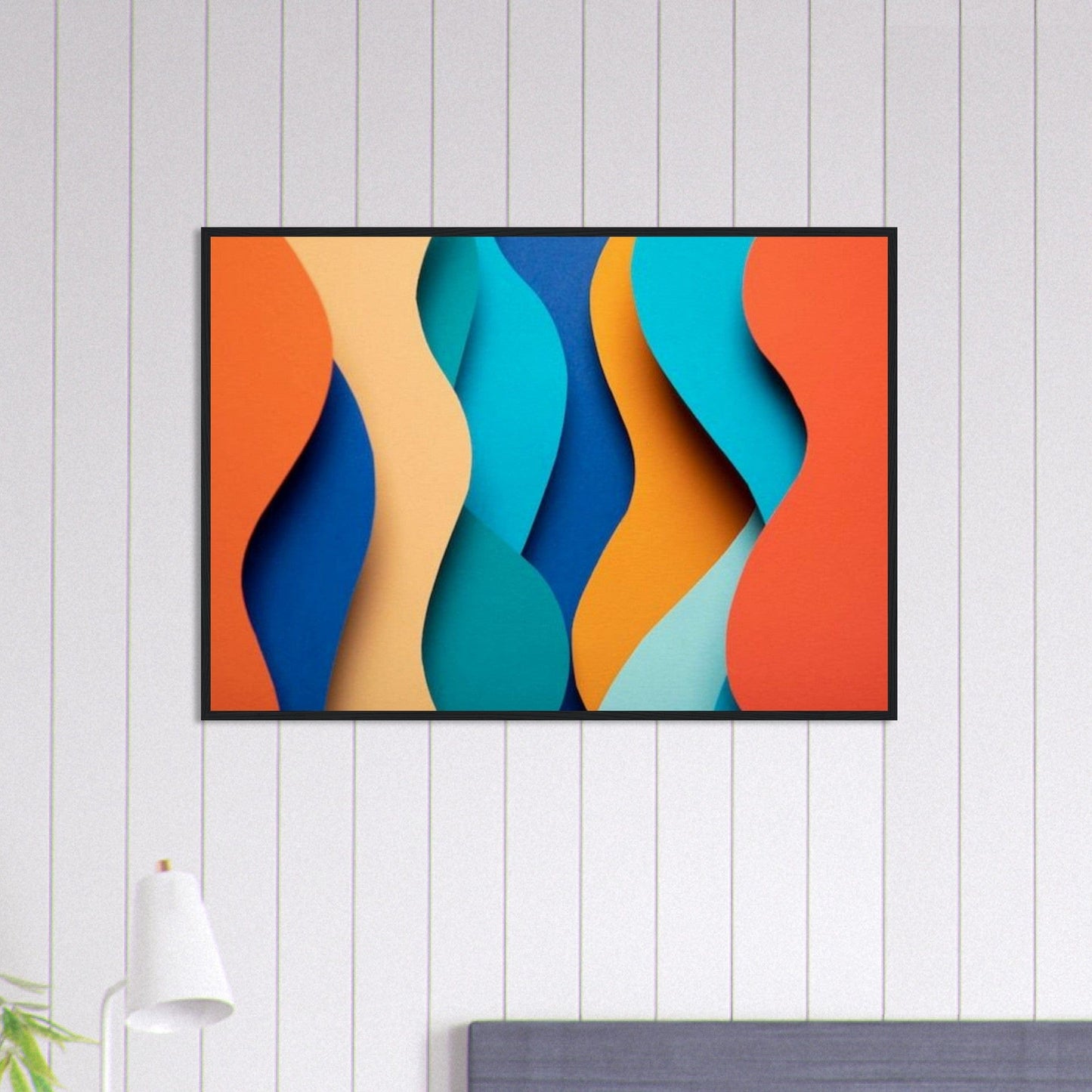 Gelato Print Material Tableau Panoramique Abstrait