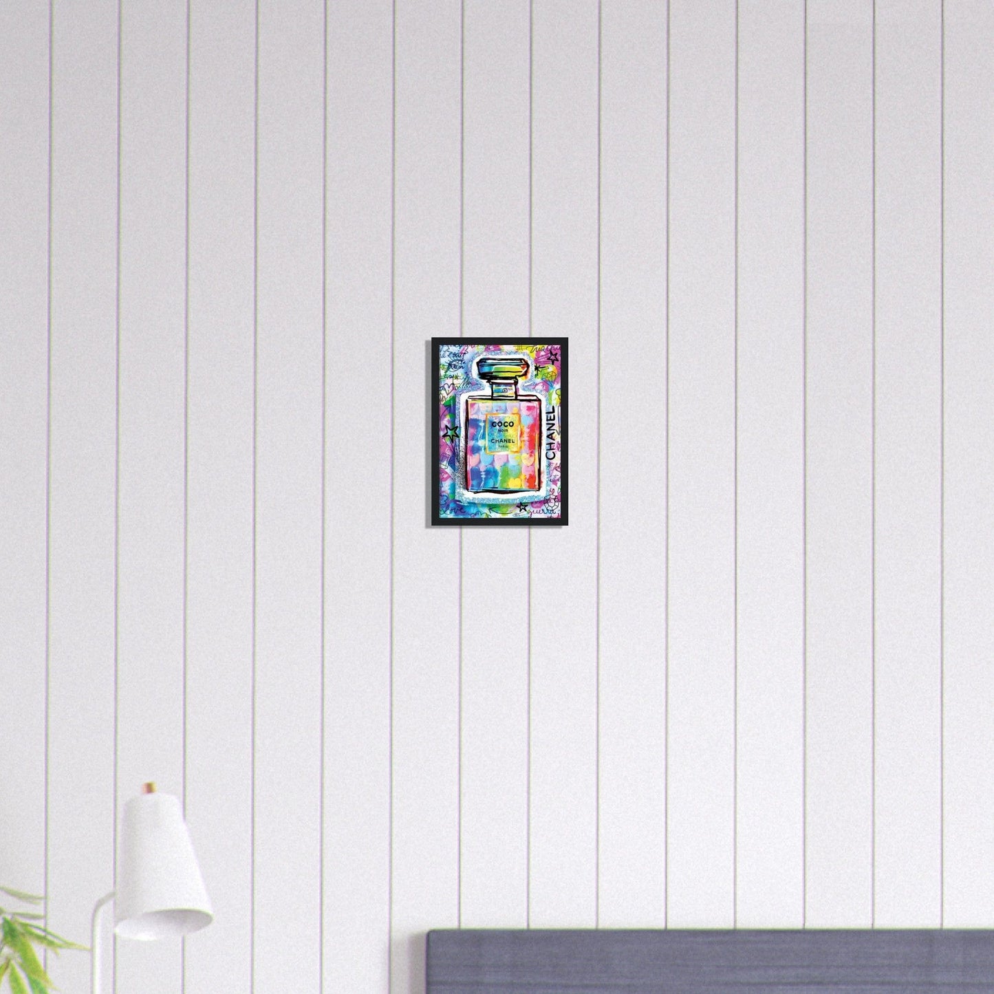 Canvanation Print Material A4 21x29.7 cm / 8x12″ Tableau Chanel Numéro 5 Multicolore