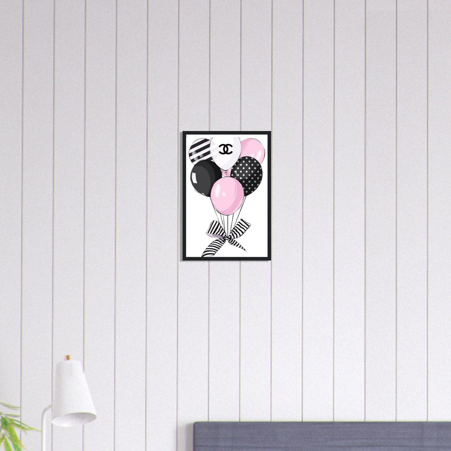 Canvanation Print Material 30x45 cm / 12x18″ Tableau Chanel Ballons