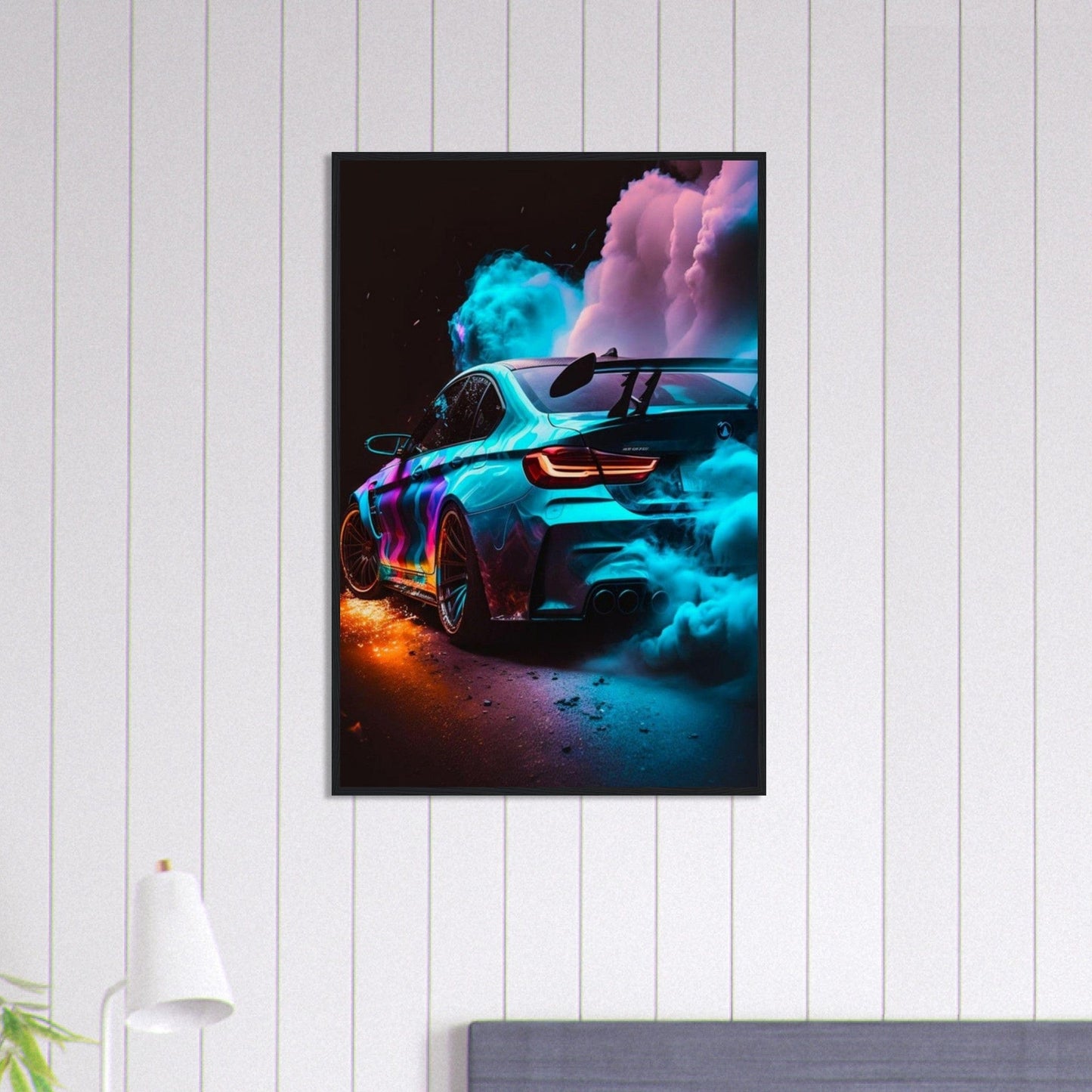 Canvanation Print Material 60x90 cm / 24x36″ Tableau Voiture Bmw Sport