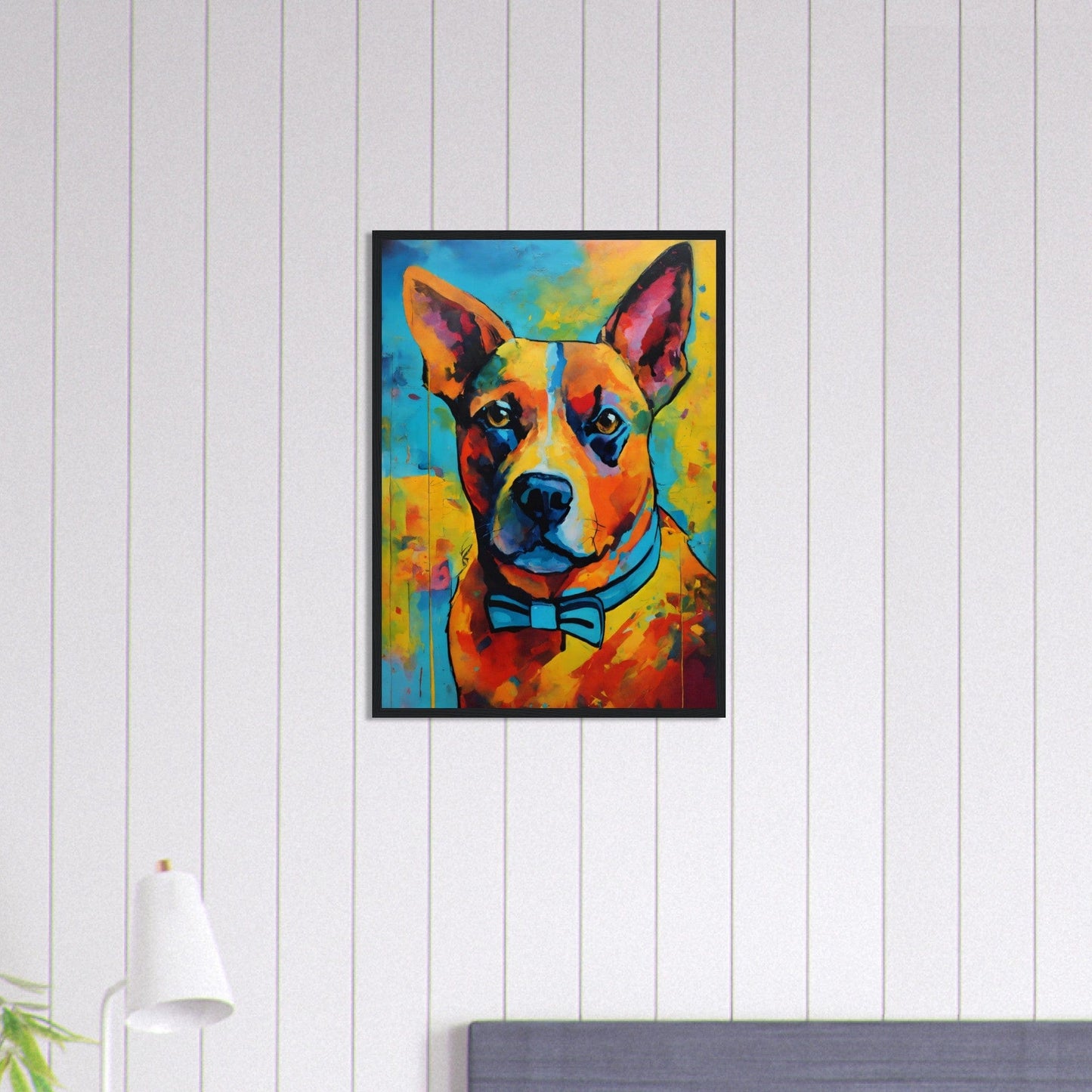 Canvanation Print Material 50x70 cm / 20x28″ Tableau Chien L'Éclat Du Jour
