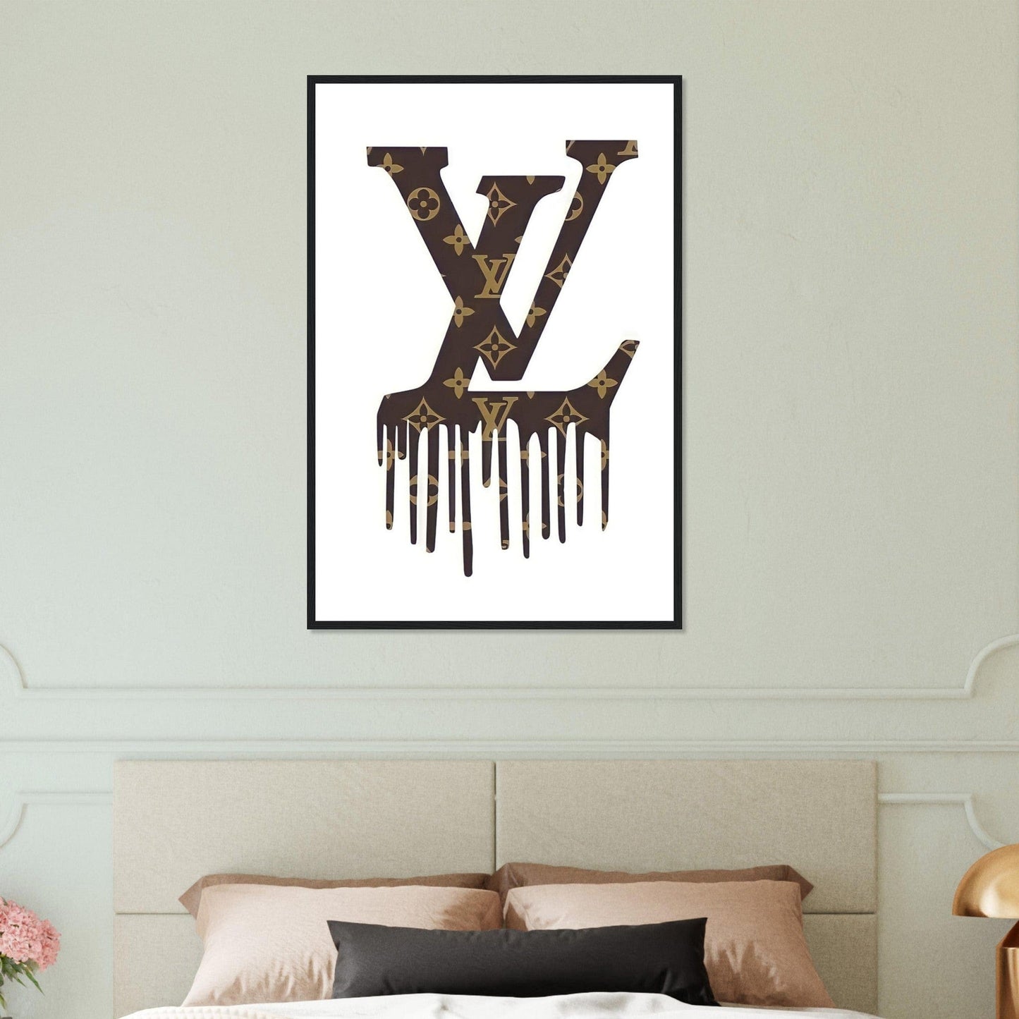 Canvanation Print Material 60x90 cm / 24x36″ Tableau Louis Vuitton Logo