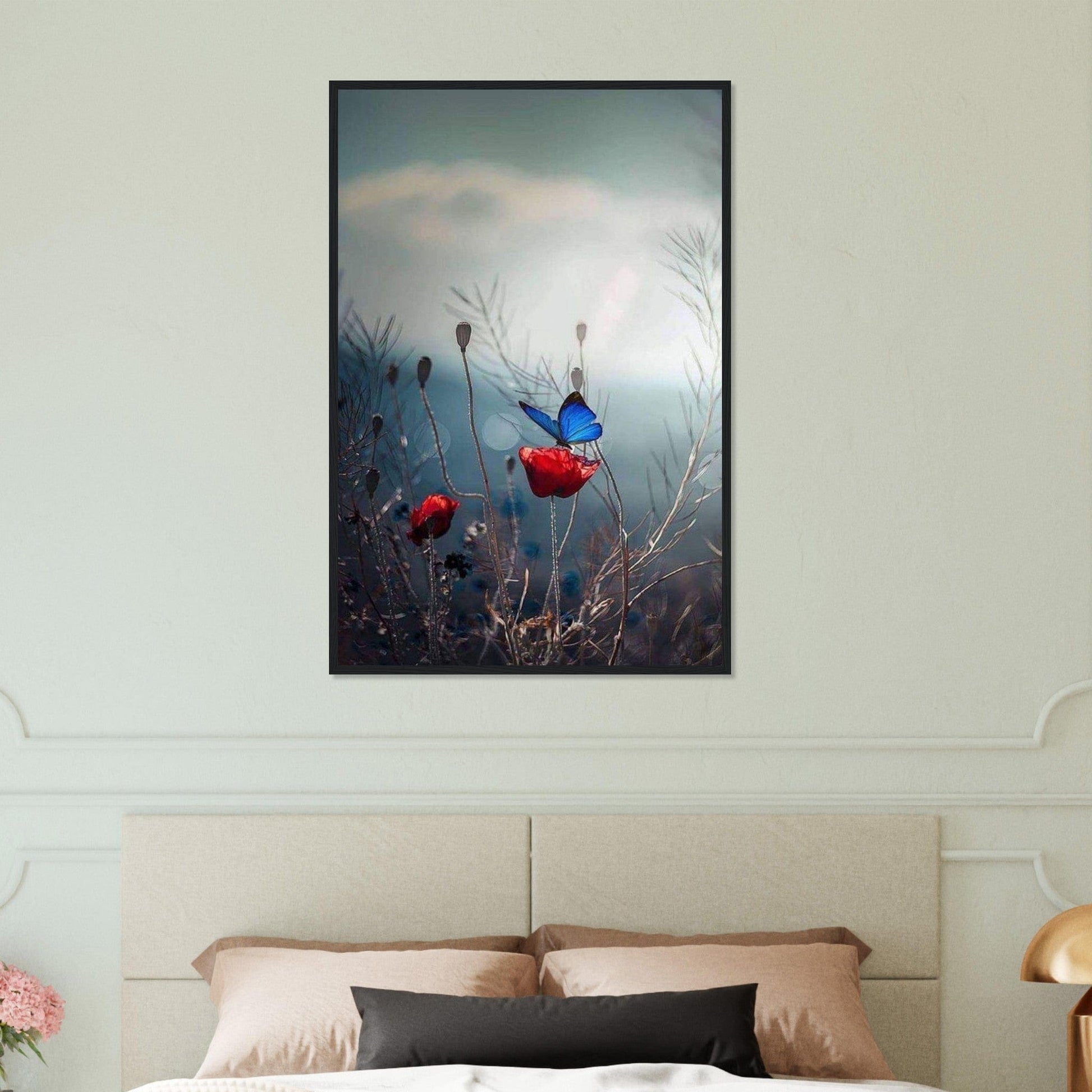 Canvanation Print Material Tableau Coquelicot Moderne