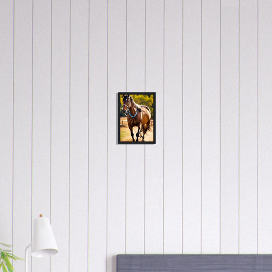 Canvanation Print Material A4 21x29.7 cm / 8x12″ Tableau Cheval L'Élan de la Liberté