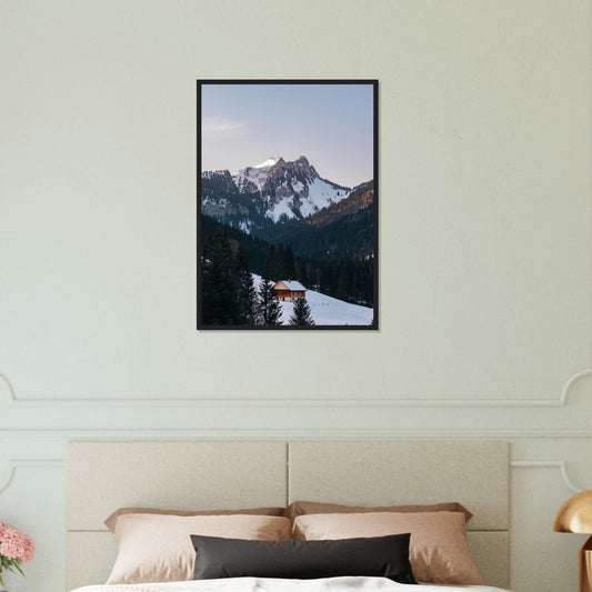Canvanation Print Material 50x70 cm / 20x28″ Tableau De Montagne Moderne