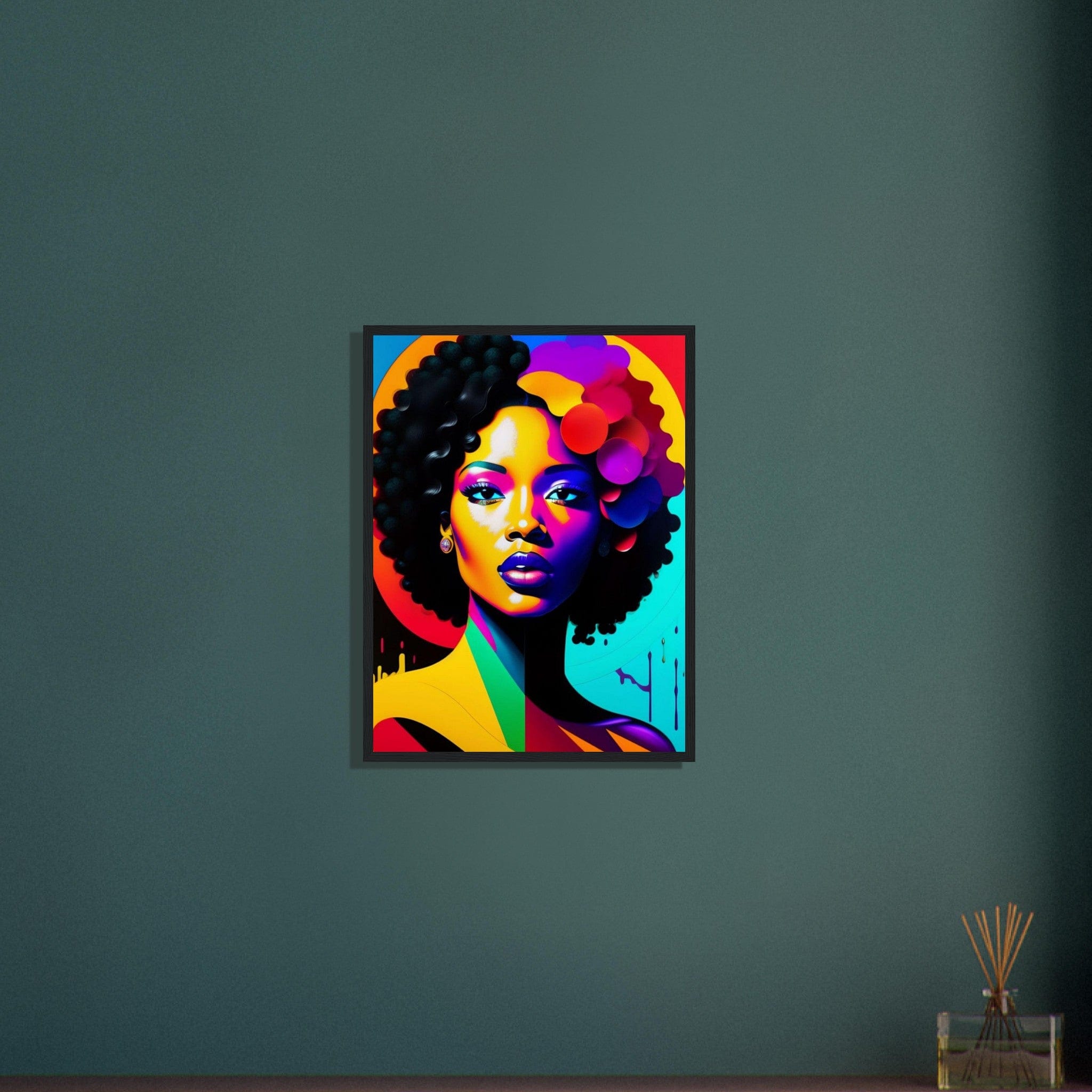 Canvanation Print Material Tableau Personnage Africain