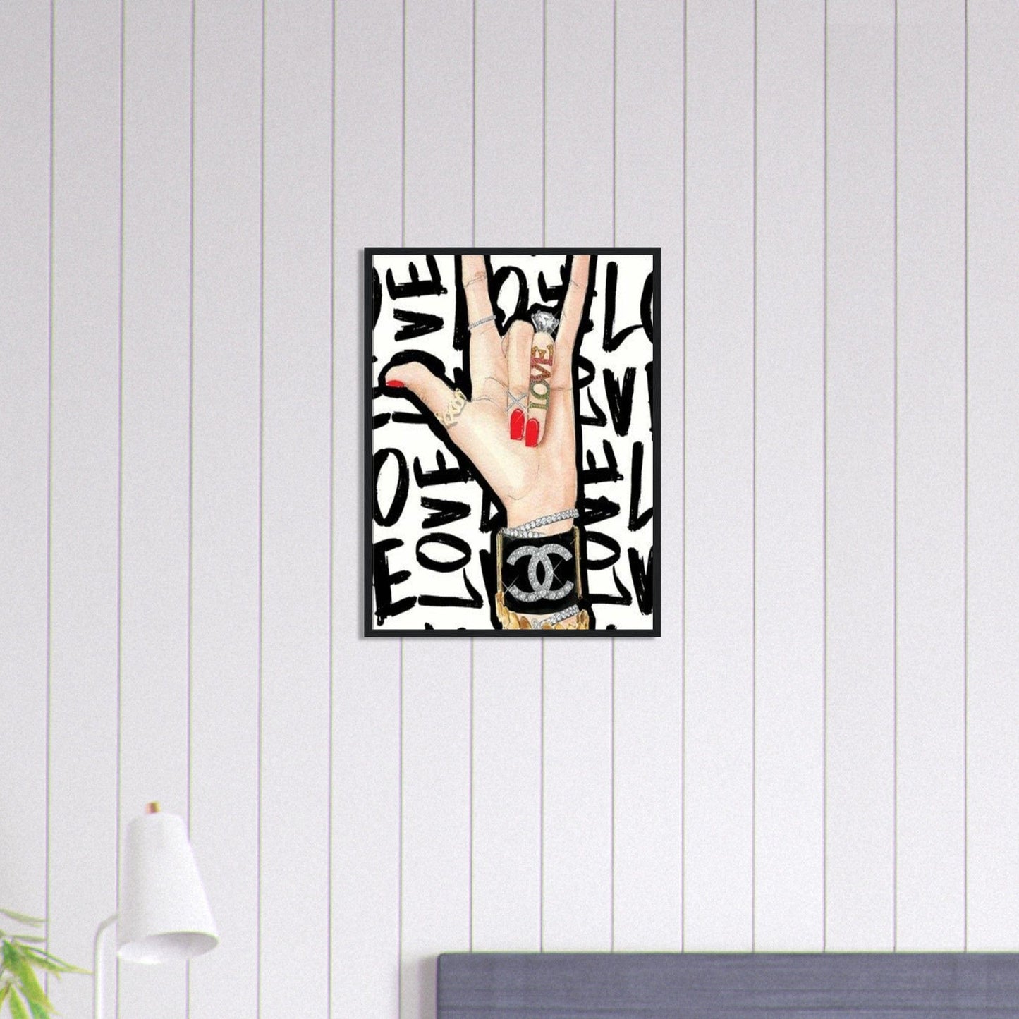 Canvanation Print Material 45x60 cm / 18x24″ Tableau Chanel Numéro 5