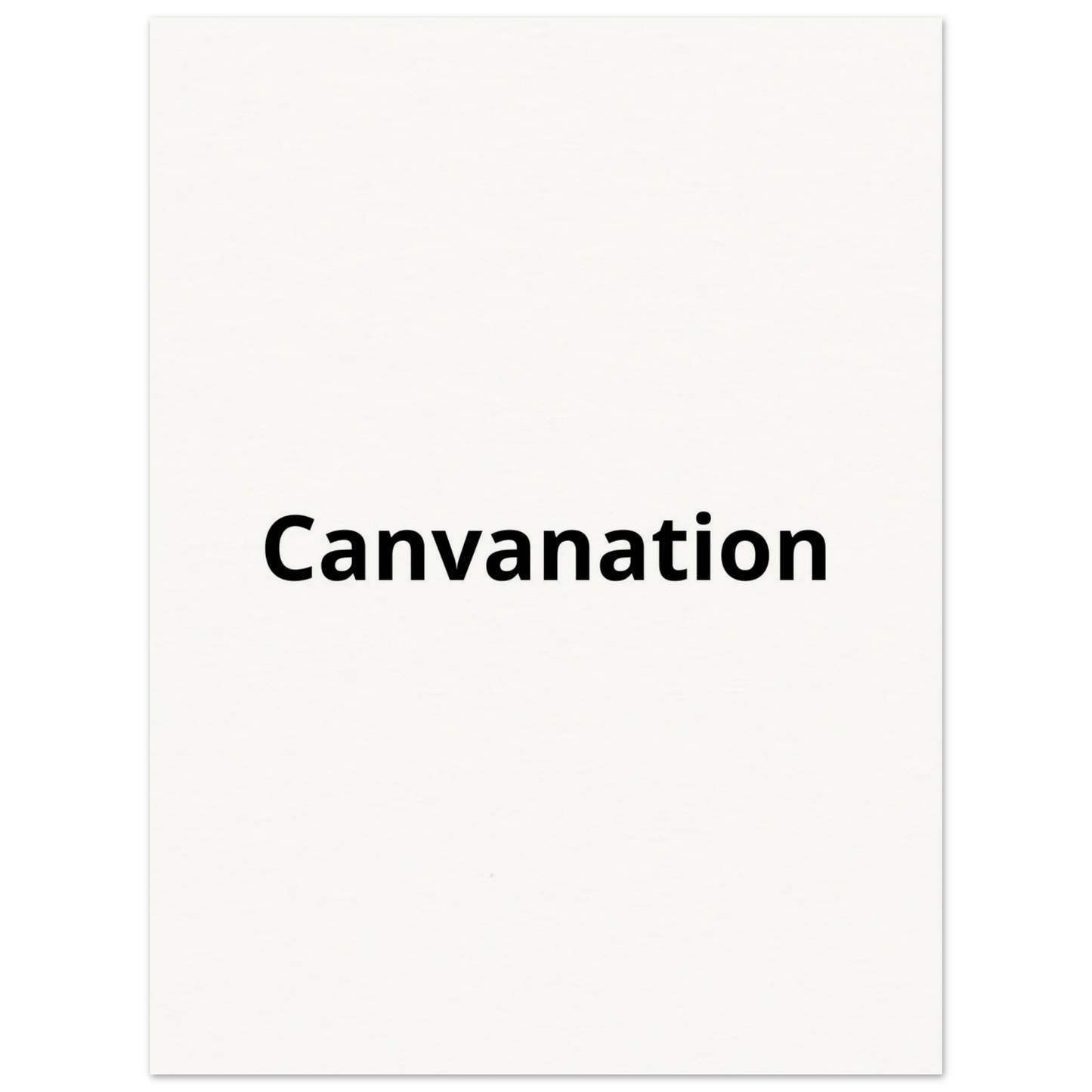 Canvanation Print Material 75x100 cm / 30x40″ Poster Personnalisé HD