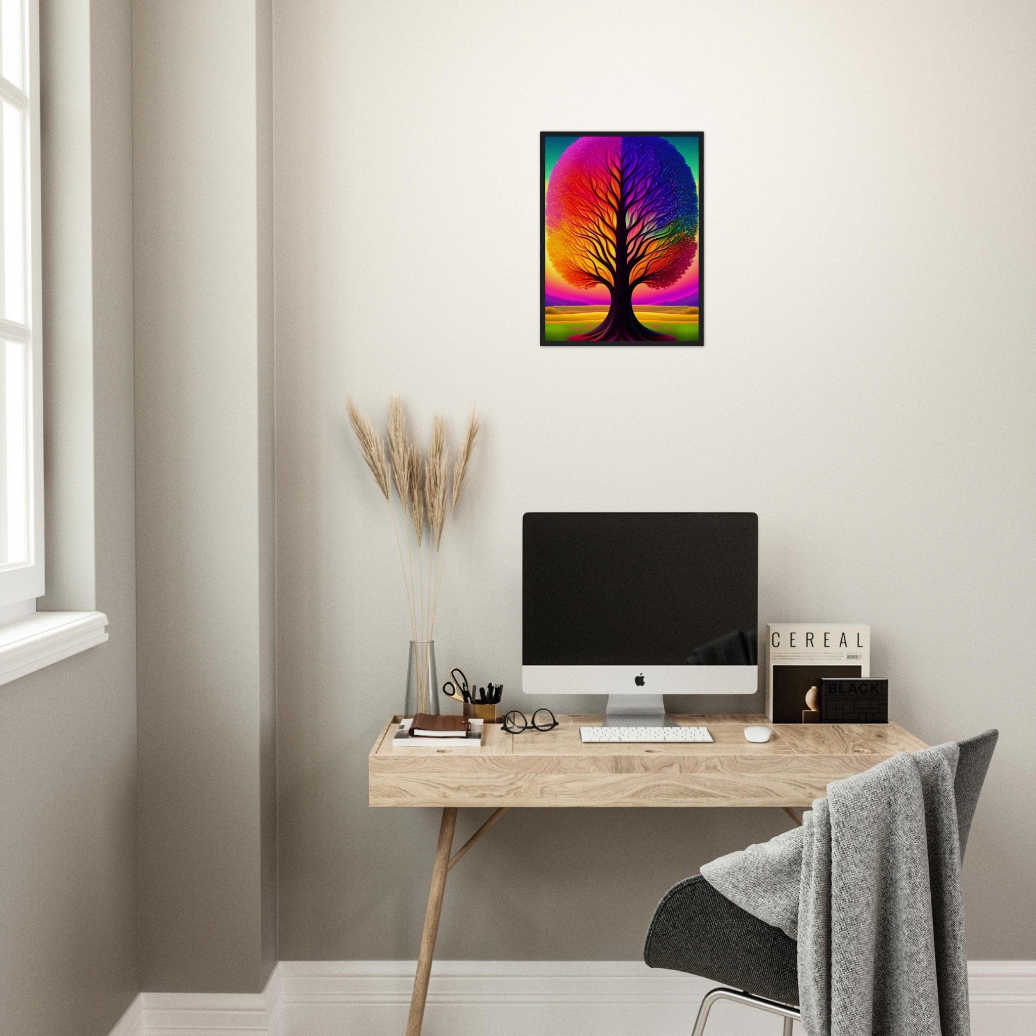 Canvanation Print Material Tableau Arbre Les Racines de la Vie