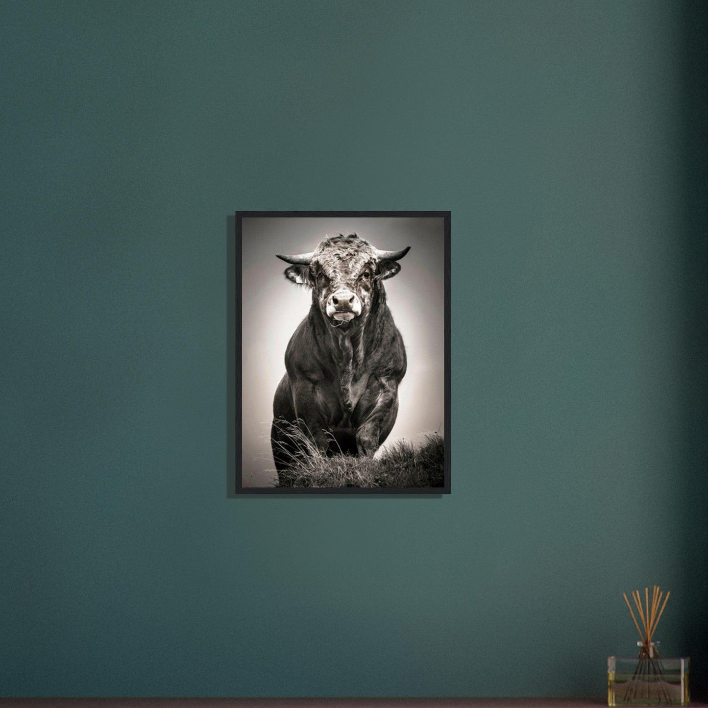 Canvanation Print Material Tableau Taureau Musclé