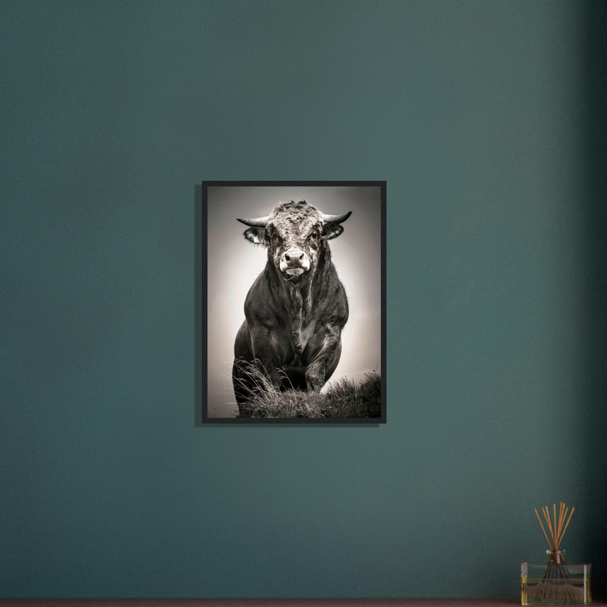 Canvanation Print Material Tableau Taureau Musclé