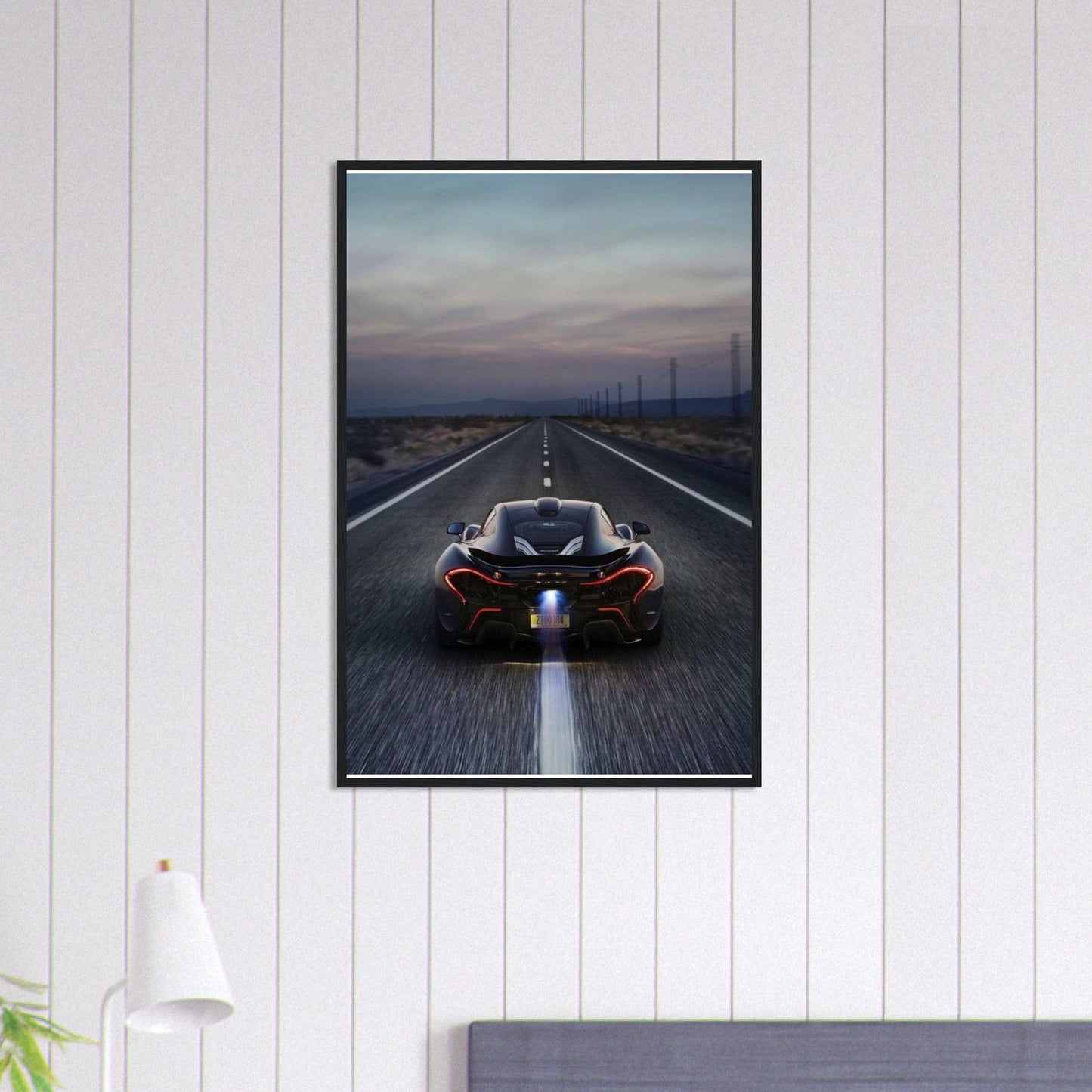Canvanation Print Material 60x90 cm / 24x36″ Tableau Voiture Mclaren Lp-500
