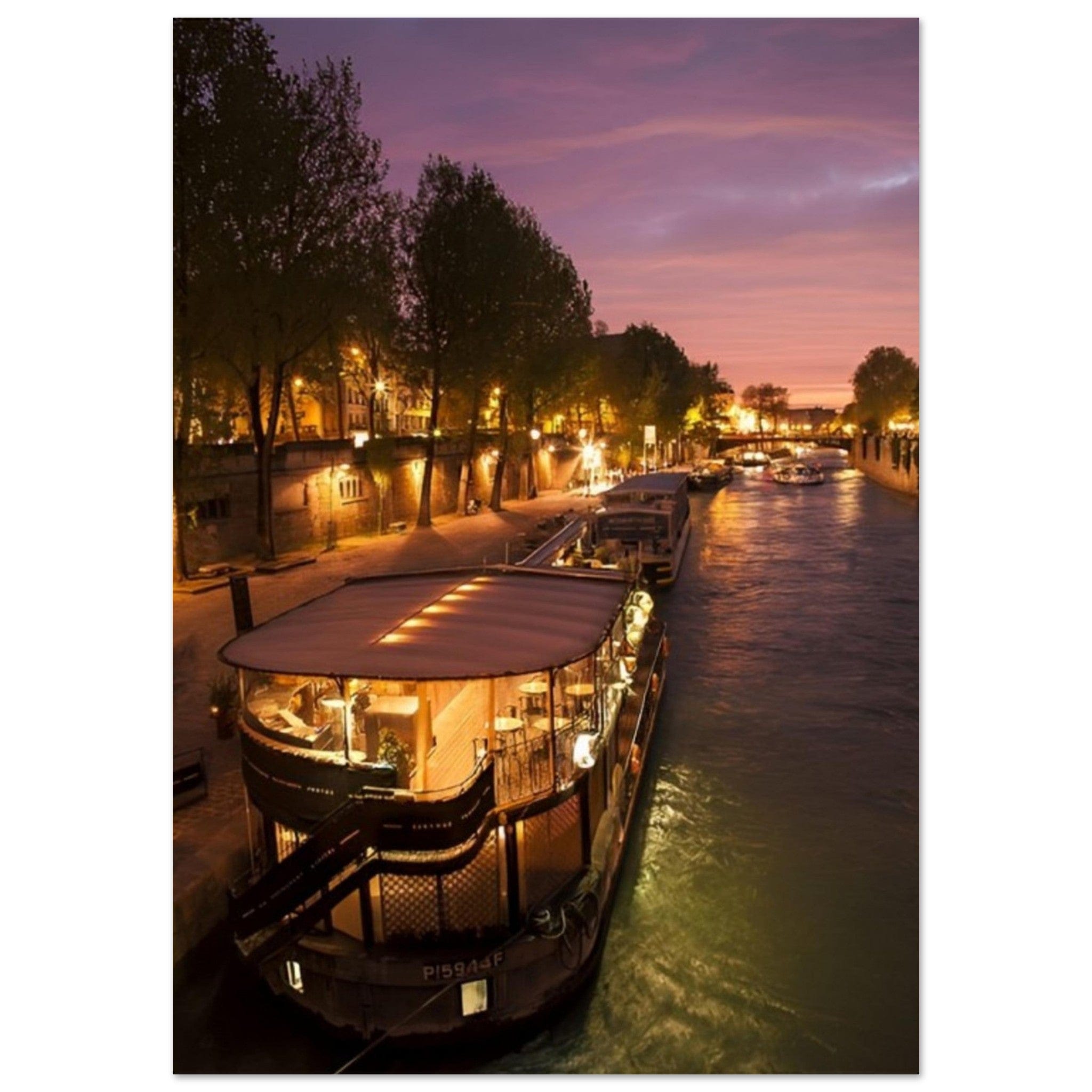 Canvanation Print Material A1 (59.4 x 84.1 cm) Affiche Peniche Paris