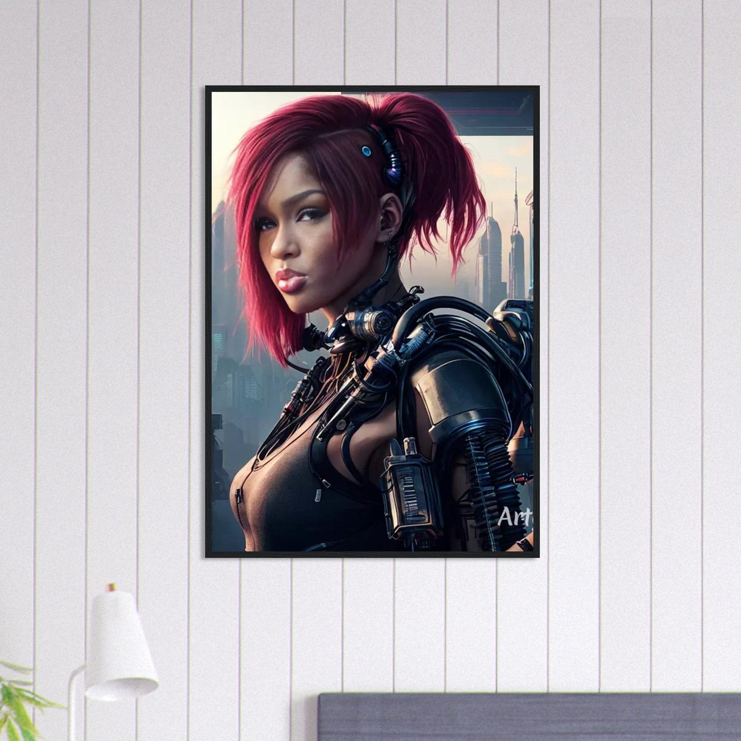 Canvanation Print Material 70x100 cm / 28x40″ Cadre Photo à Personnaliser AI